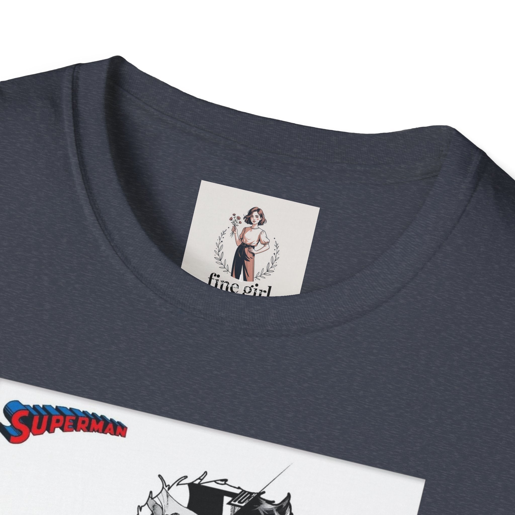 Superman Hero Unisex Softstyle T-Shirt