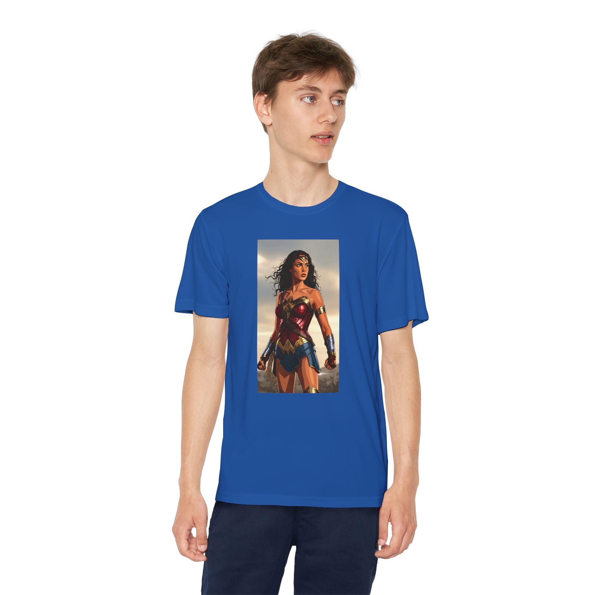 Wonder Woman Superhero Marvel t-shirt, Kids Graphic Tee, Boys Superhero Shirt, Children's Movie Character Top
