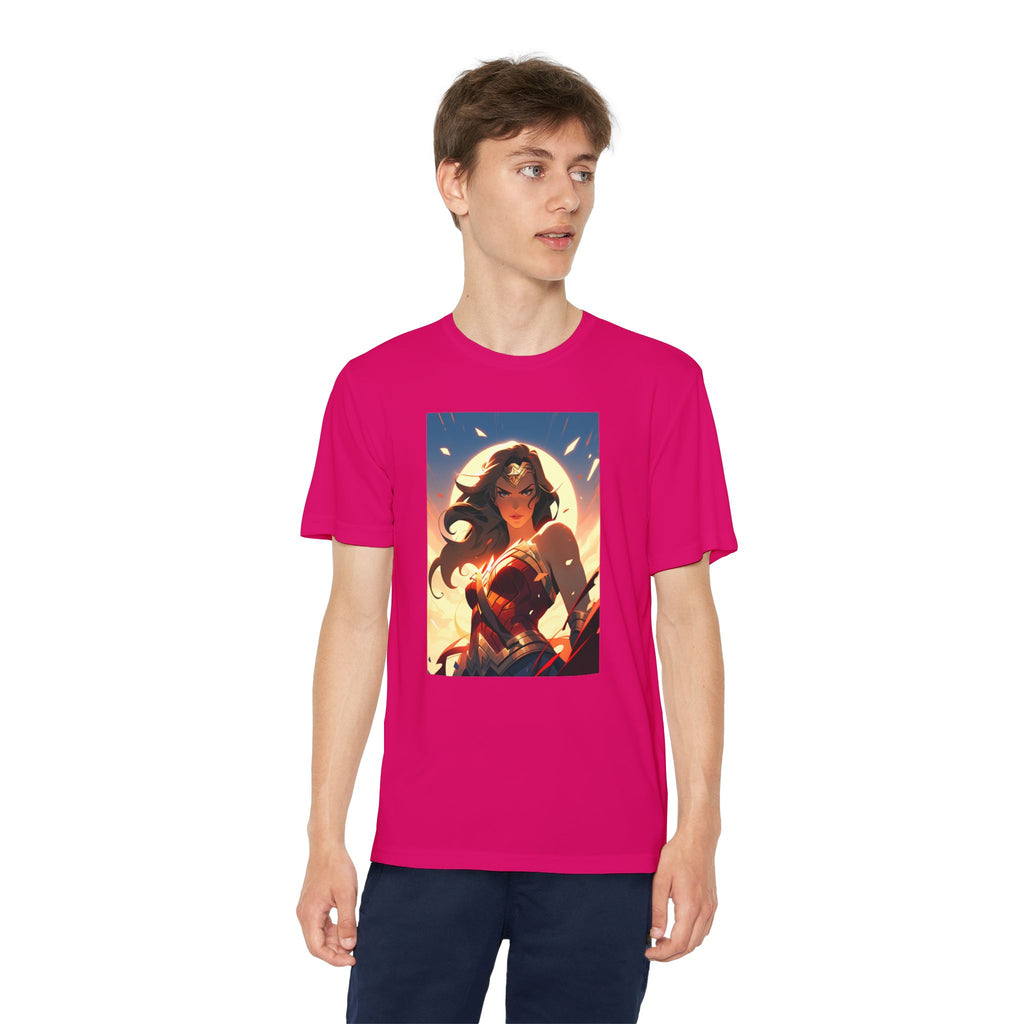 Wonder Woman Superhero Marvel t-shirt, Kids Graphic Tee, Boys Superhero Shirt, Children's Movie Character Top