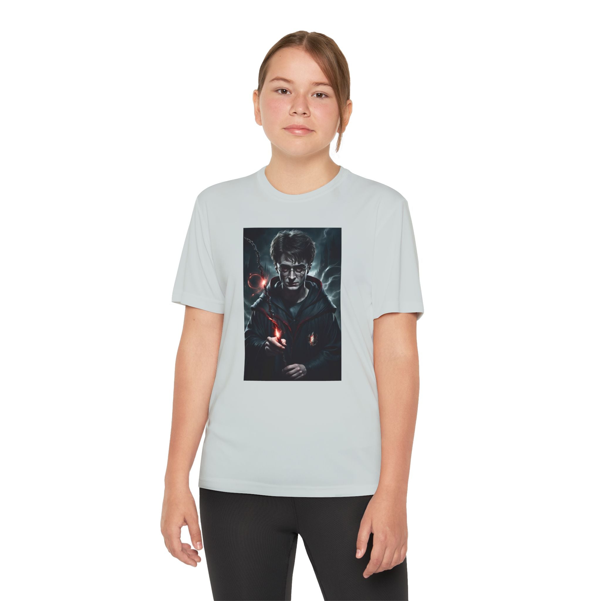 Youth Competitor Tee - Harry Potter, Wizard School Shirt, Magical Kids Top, Hogwarts Fan Gift, Sorcerer's Stone T-Shirt