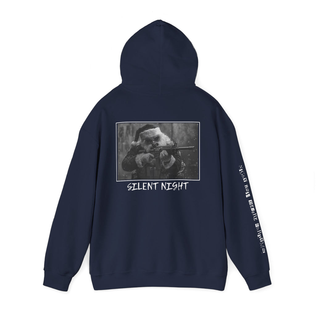 Night Raid Before Christmas Patriotic Hoodie Rebel Spirit Unisex Hoodie