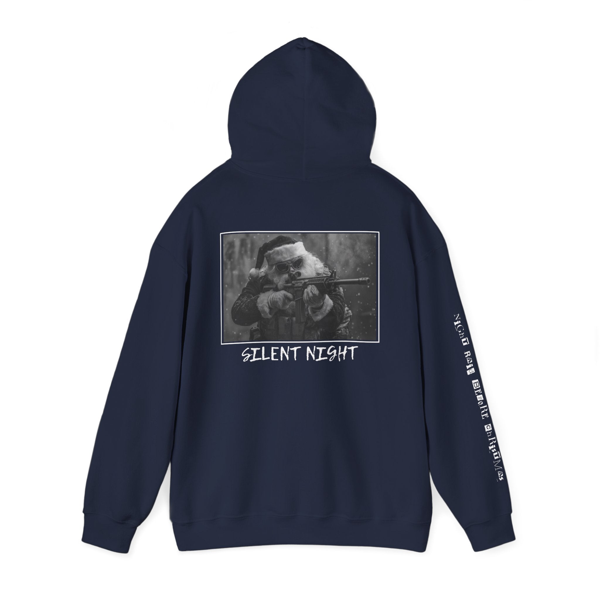 Night Raid Before Christmas Patriotic Hoodie Rebel Spirit Unisex Hoodie