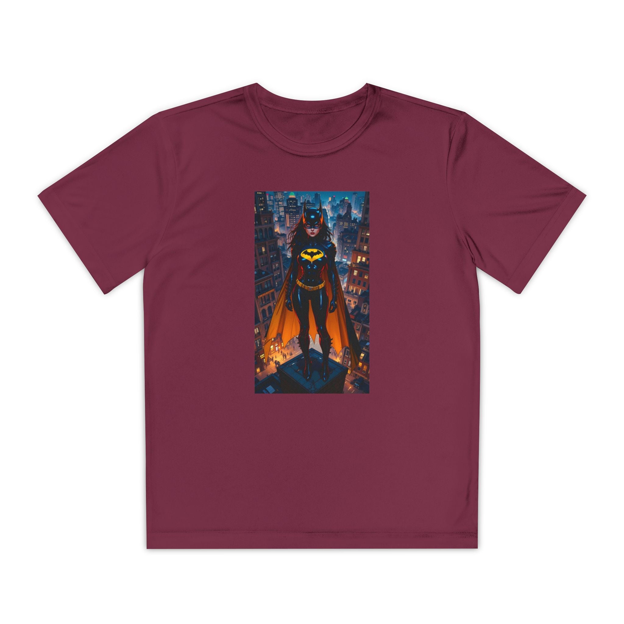 Copy of Superhero Youth T-Shirt Sports Graphic Tee, Cool Athletic Shirt for Kids