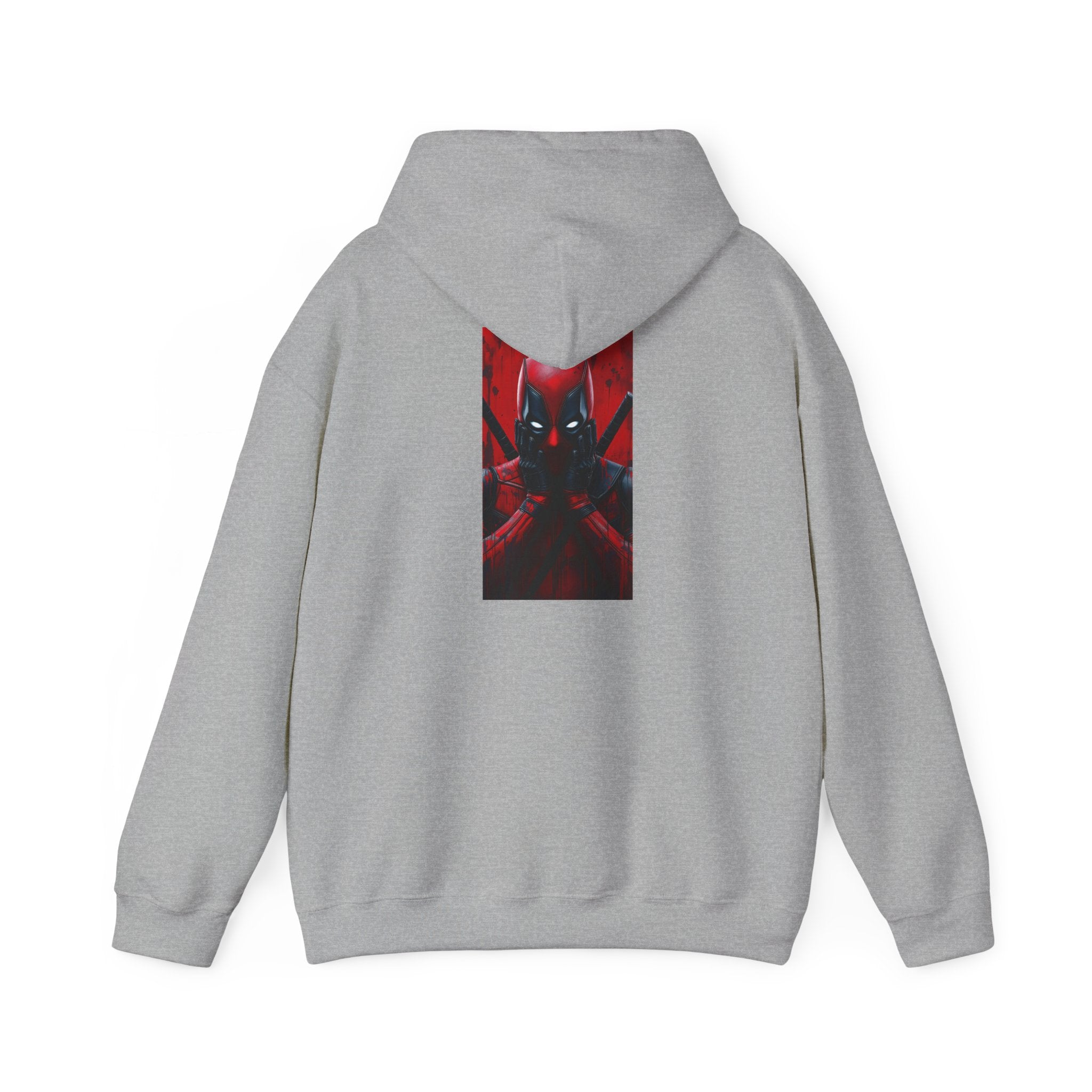 Hooded Sweatshirt - Deadpool Design