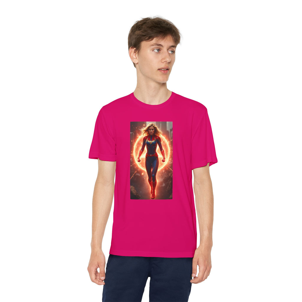 Advengers Youth T-Shirt Sports Graphic Tee, Cool Athletic Shirt for Kids, Perfect for Sports Events, Team Spirit