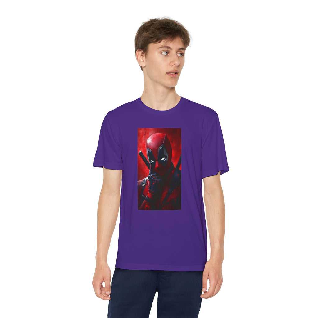 Deadpool Superhero Marvel Patriotic, Kids Graphic T-Shirt, Boys Hero Top, Girls Comic Book Clothing, Birthday