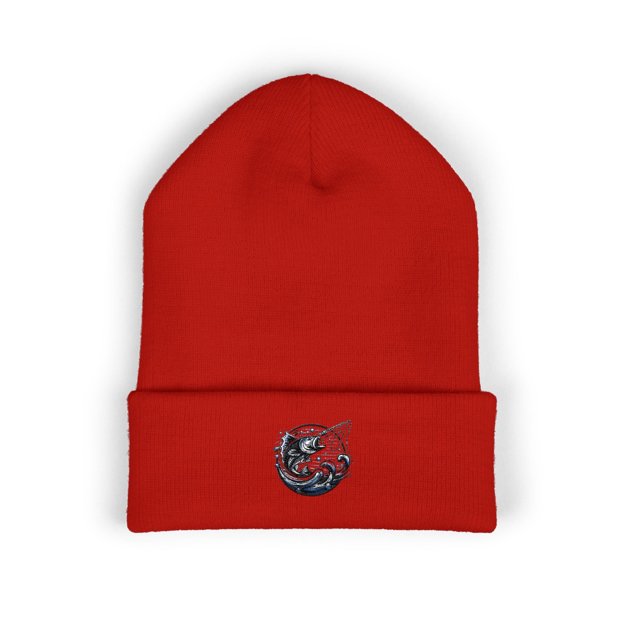 Fishing Classic Cuffed Beanie (Embroidery)