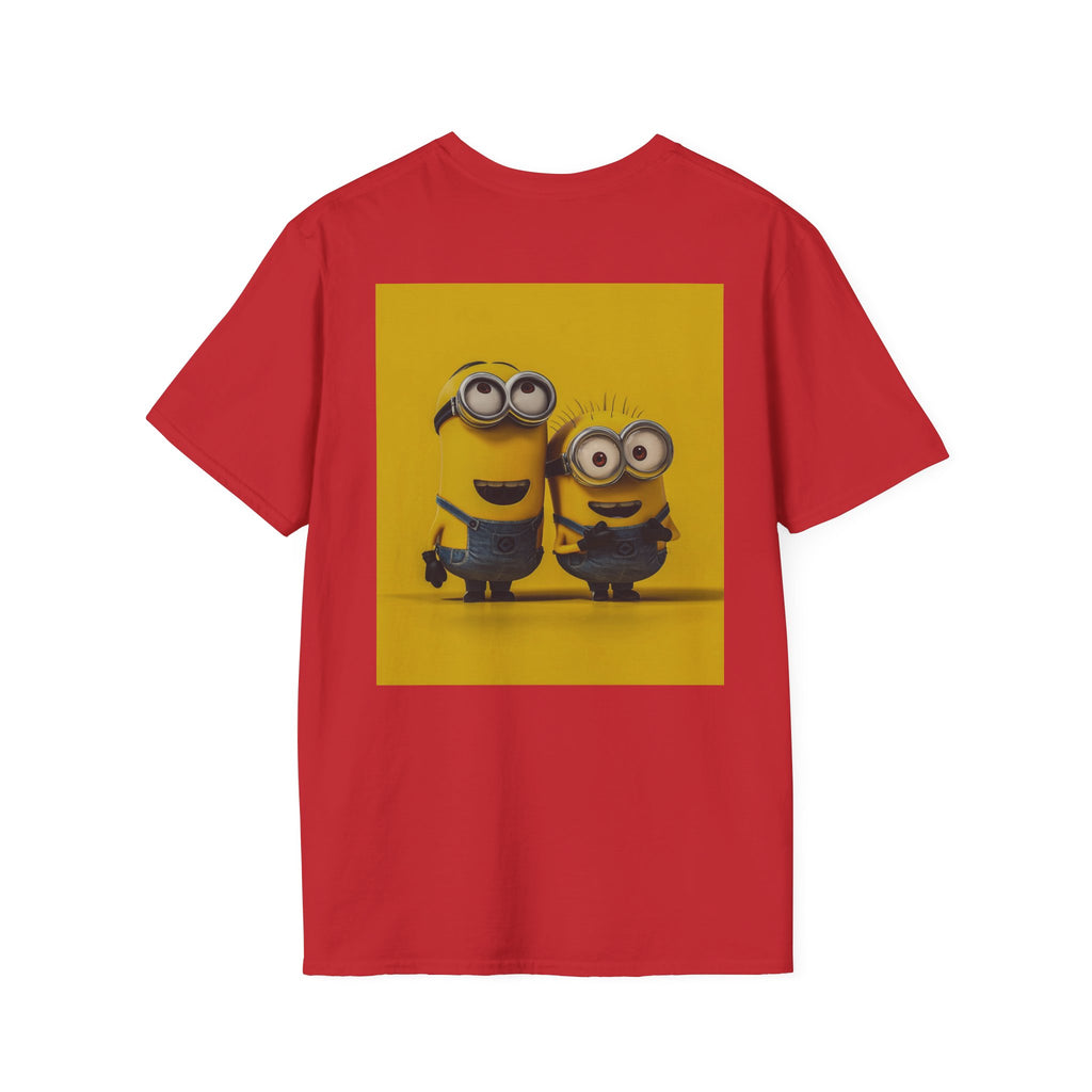 Minions Despicable Me Youth T-Shirt Gru Movie Fan Tee, Unisex Softstyle Shirt, Kids Birthday Gift, Cartoon Character Top, Funny Graphic Tee