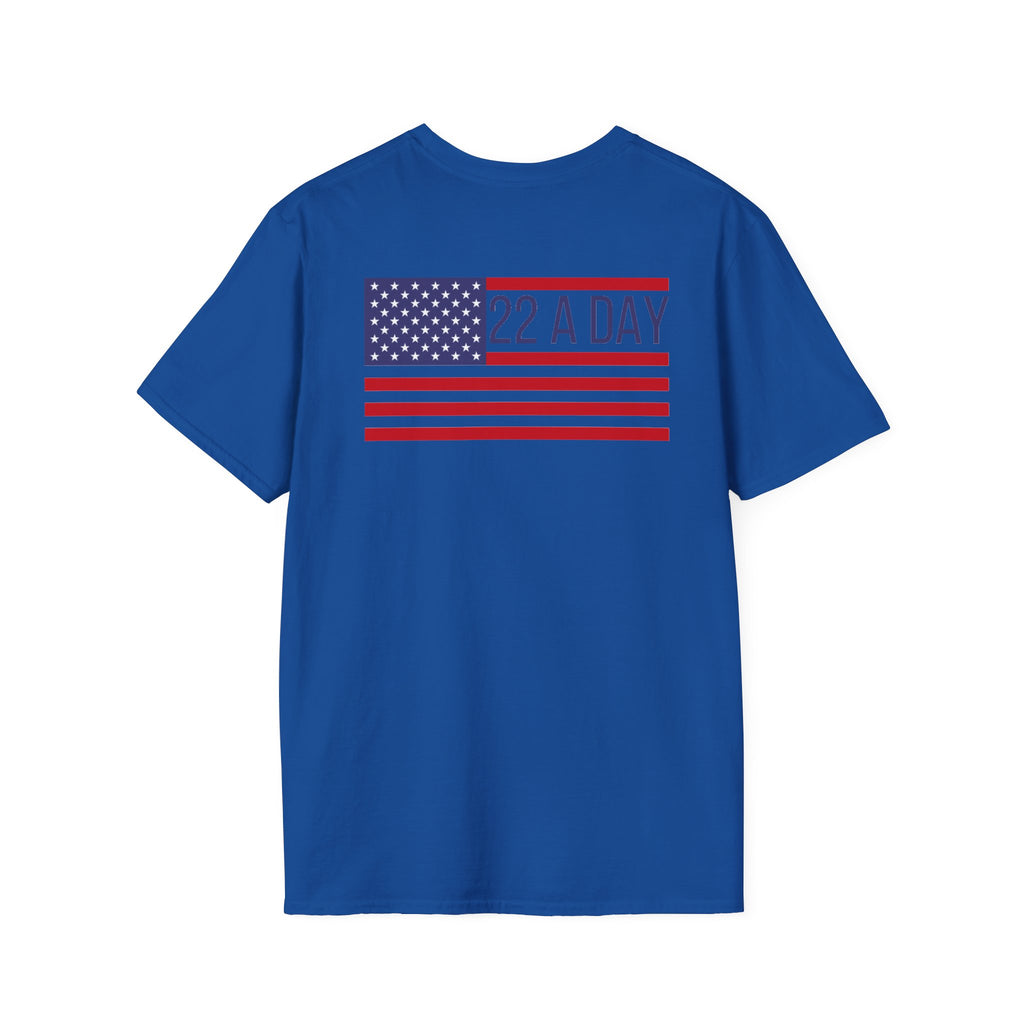 22 A Day Patriotic Tshirt, American Flag Tee, 4th of July Shirt, USA Independence Day Top, Patriotic Graphic Tee, Unisex Patriotic