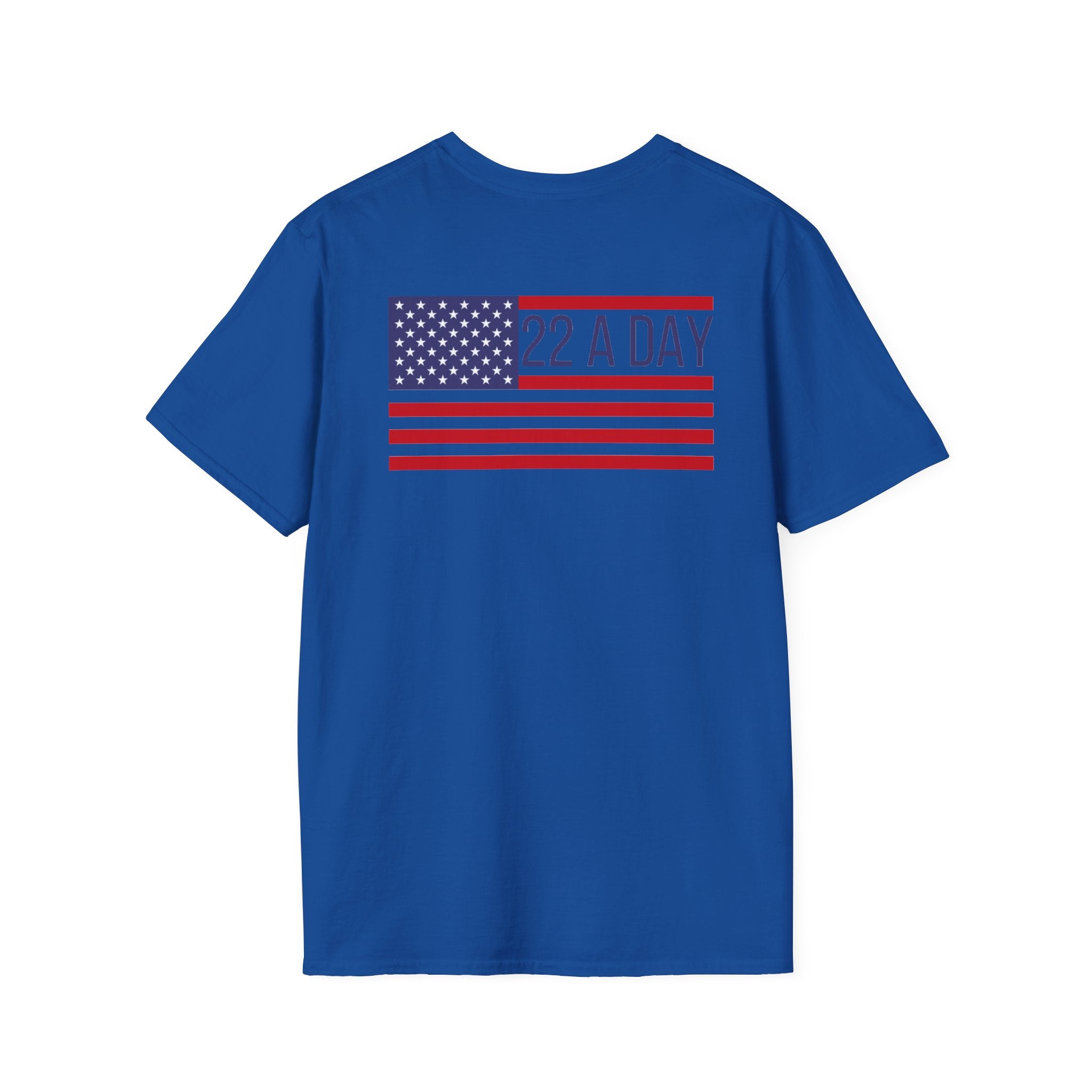 22 A Day Patriotic Tshirt, American Flag Tee, 4th of July Shirt, USA Independence Day Top, Patriotic Graphic Tee, Unisex Patriotic