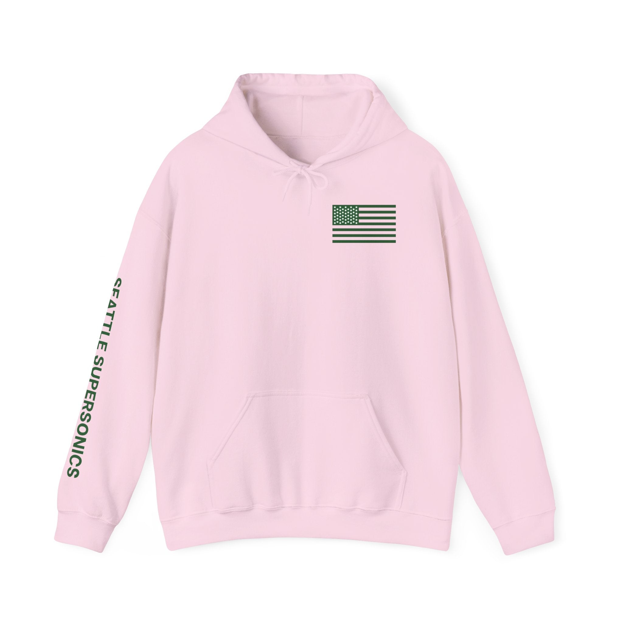 Seattle Supersonics Patriotic Hoodie