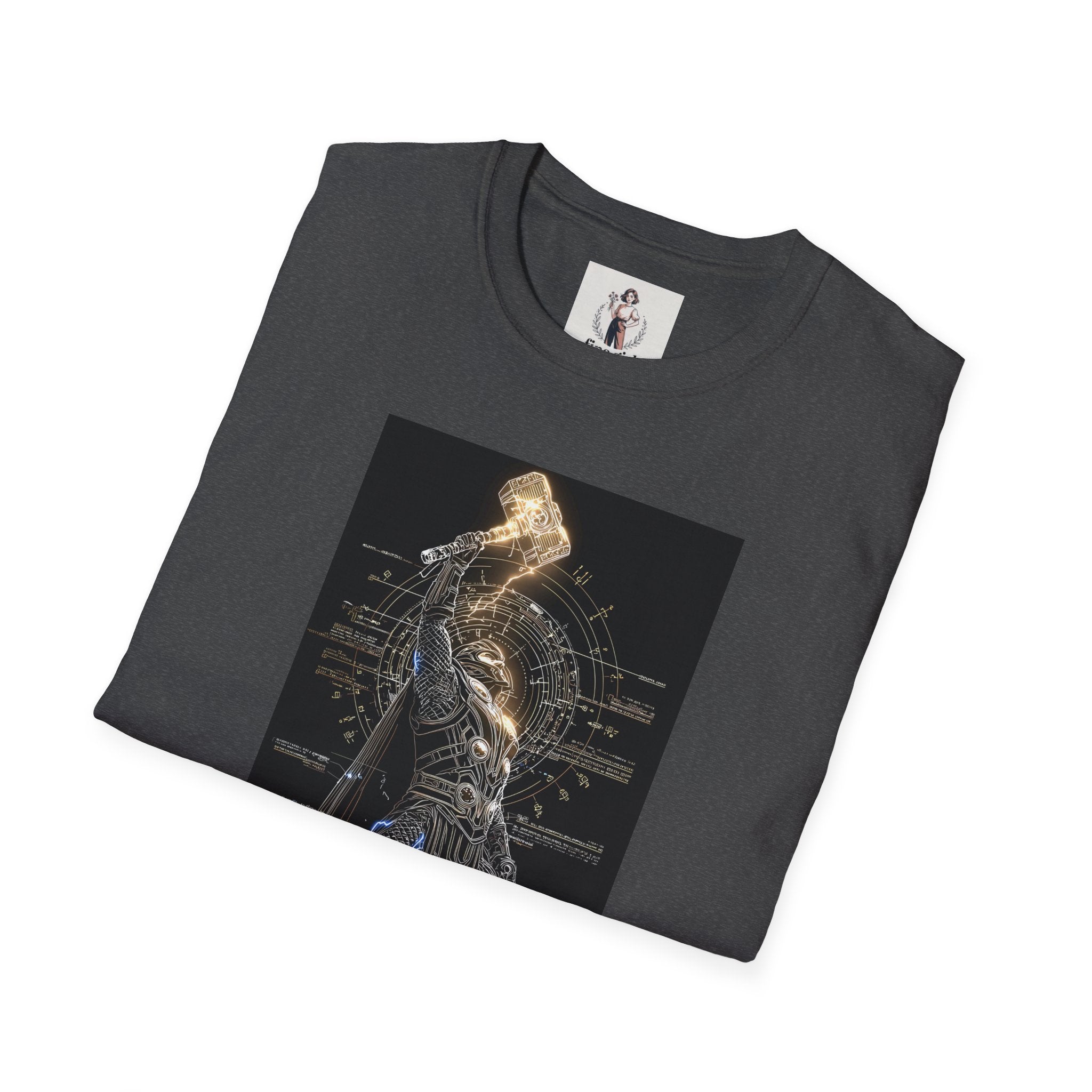 Thor Superhero Marvel Unisex Softstyle T-Shirt, Comic Book Tee, Geeky Clothing, Cosplay Costume Top
