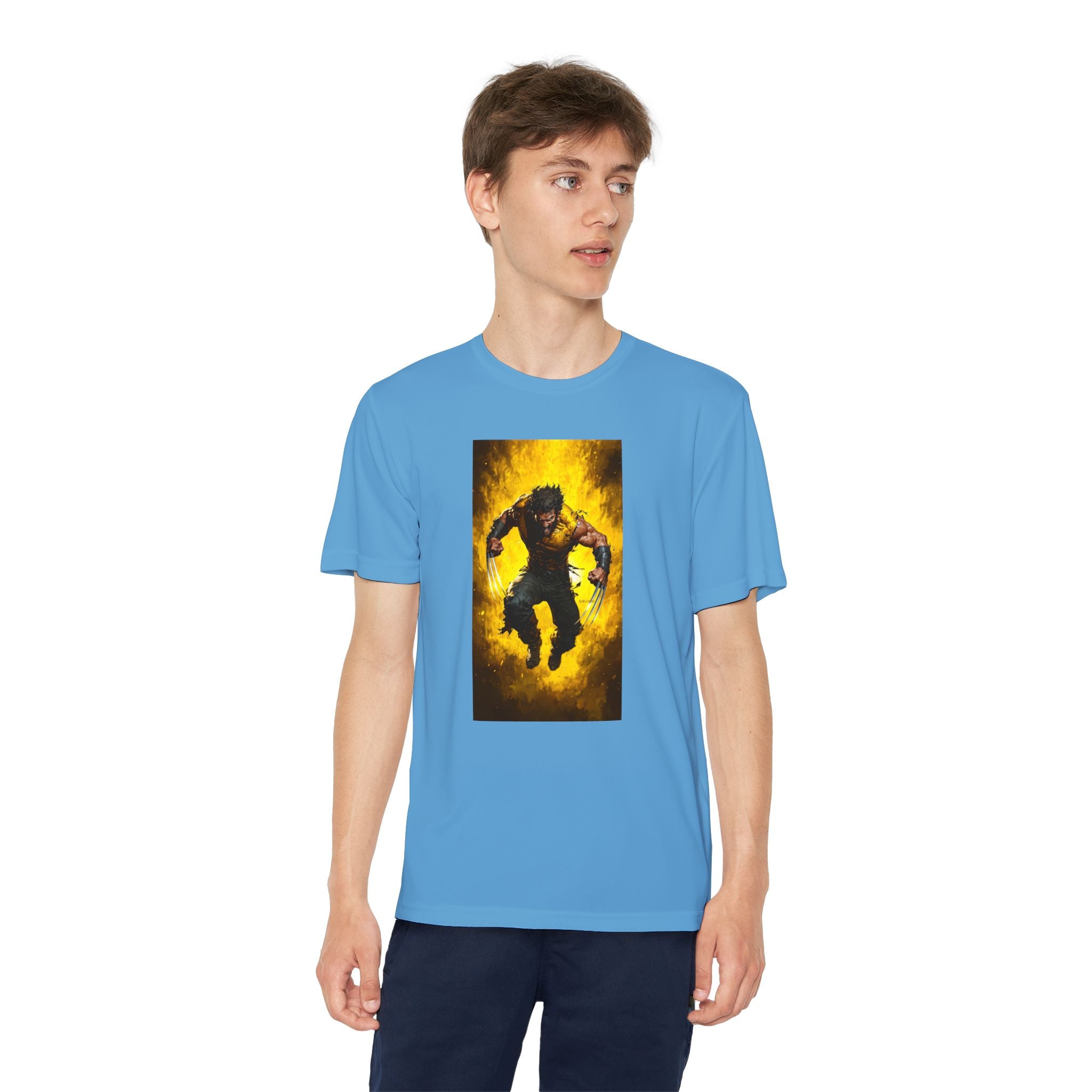 Wolverine Superhero Marvel Patriotic, Kids Graphic T-Shirt, Boys Hero Top, Girls Comic Book Clothing, Birthday