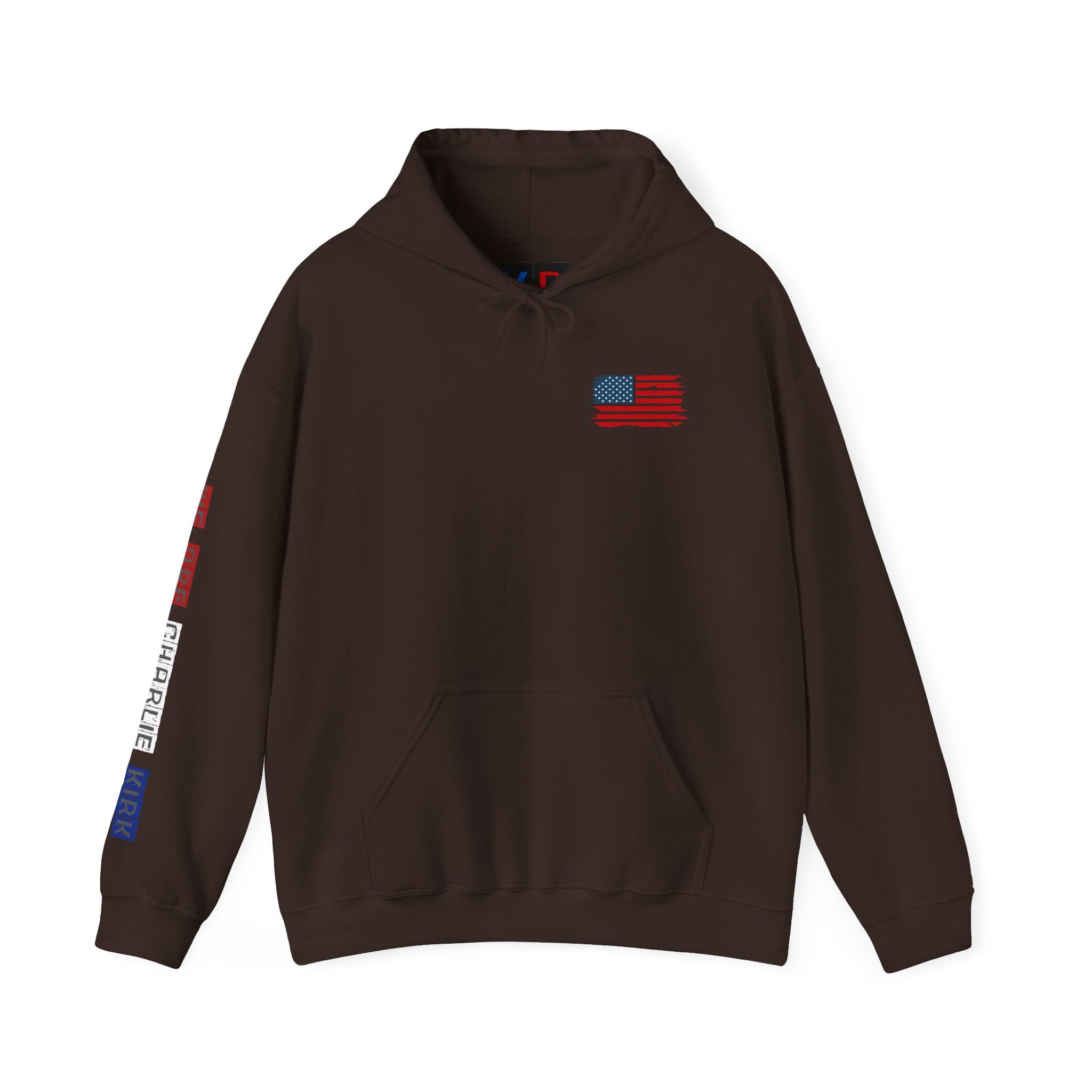 Charlie kirk Patriotic Hoodie Rebel Spirit Unisex Hoodie