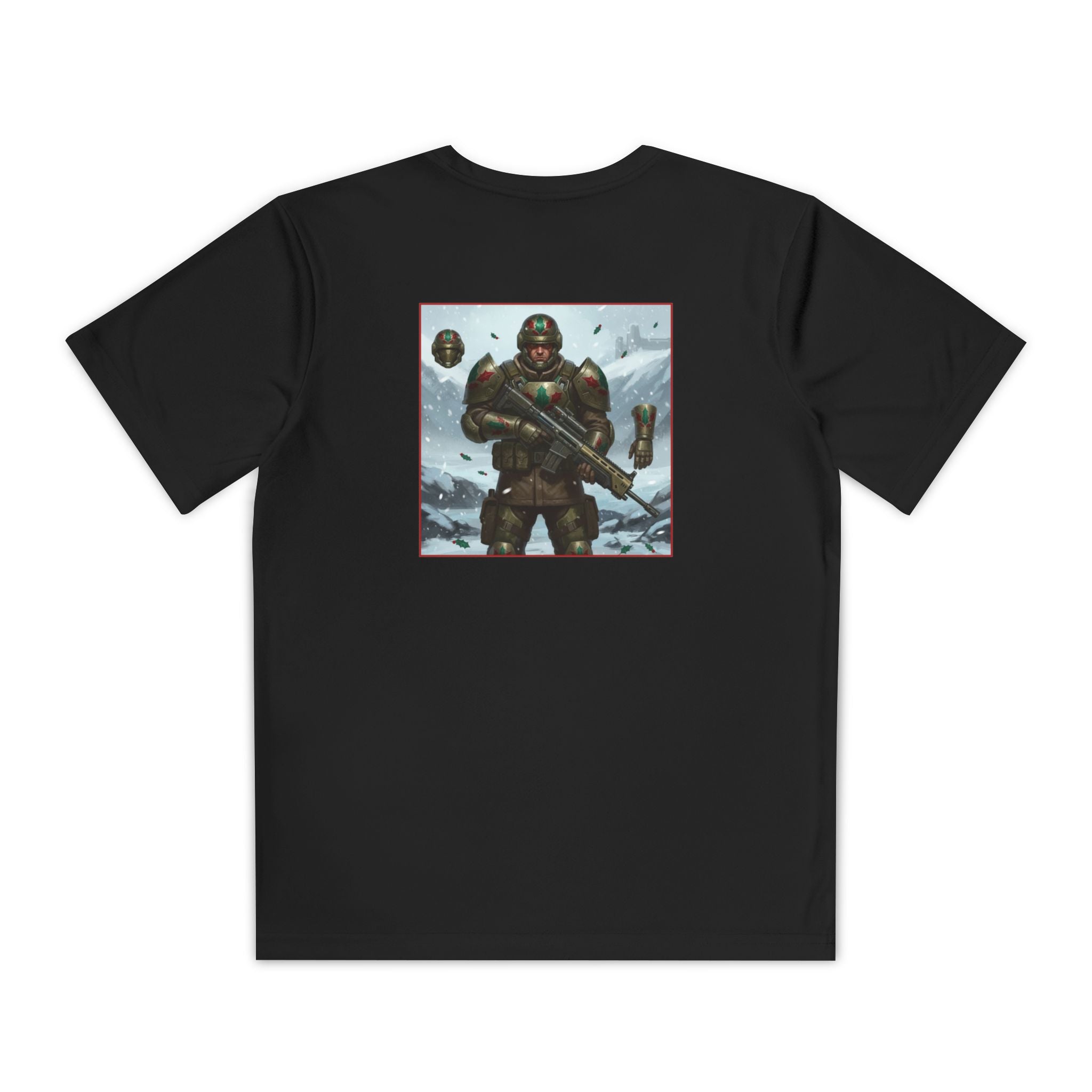 Yule Guard Patriotic Christmas Holiday ~ Youth T-Shirt, Unisex Softstyle T-Shirt