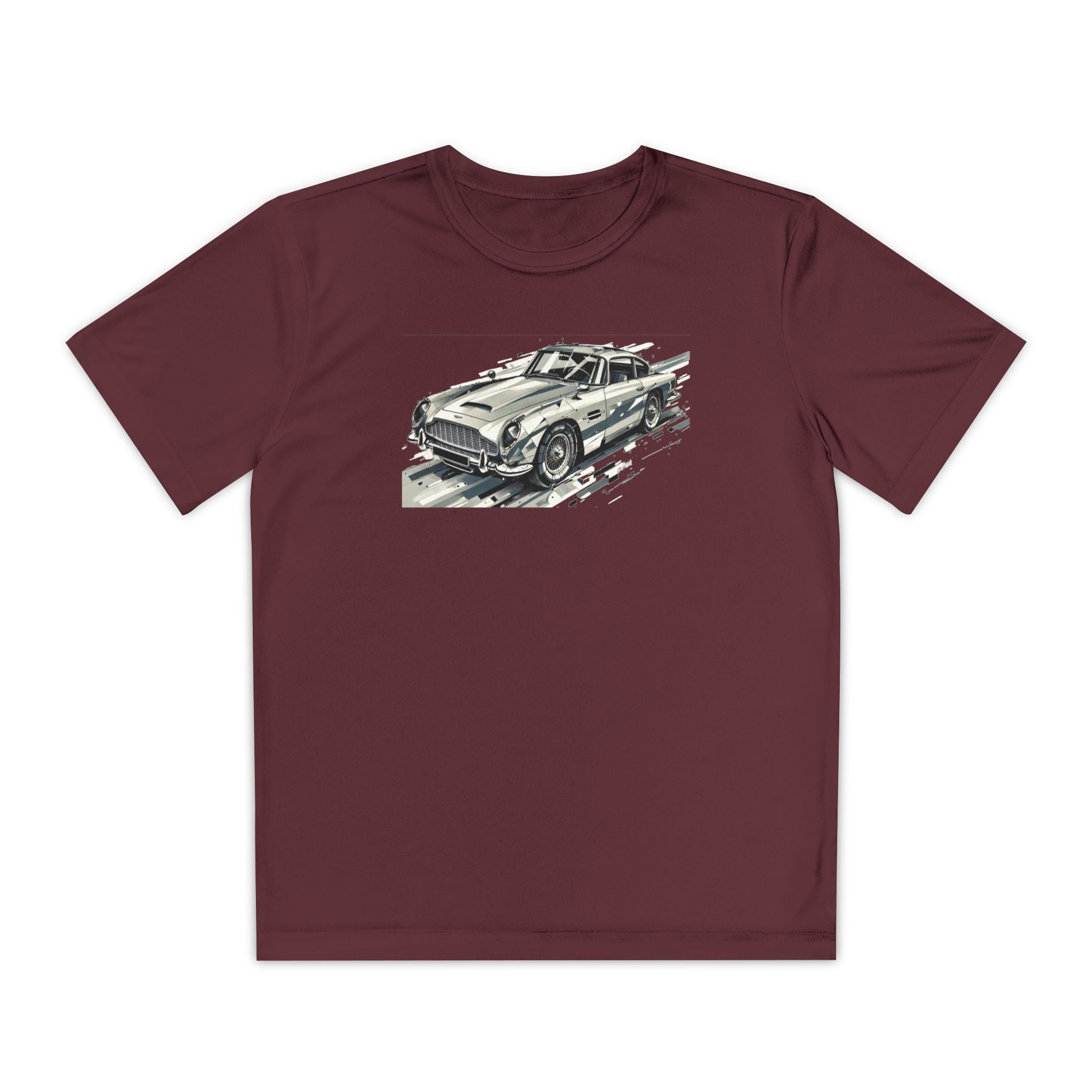 Aston Martin Youth T-Shirt Sports Graphic Tee, Cool Athletic Shirt for Kids, Perfect for Sports Events, Team Spirit