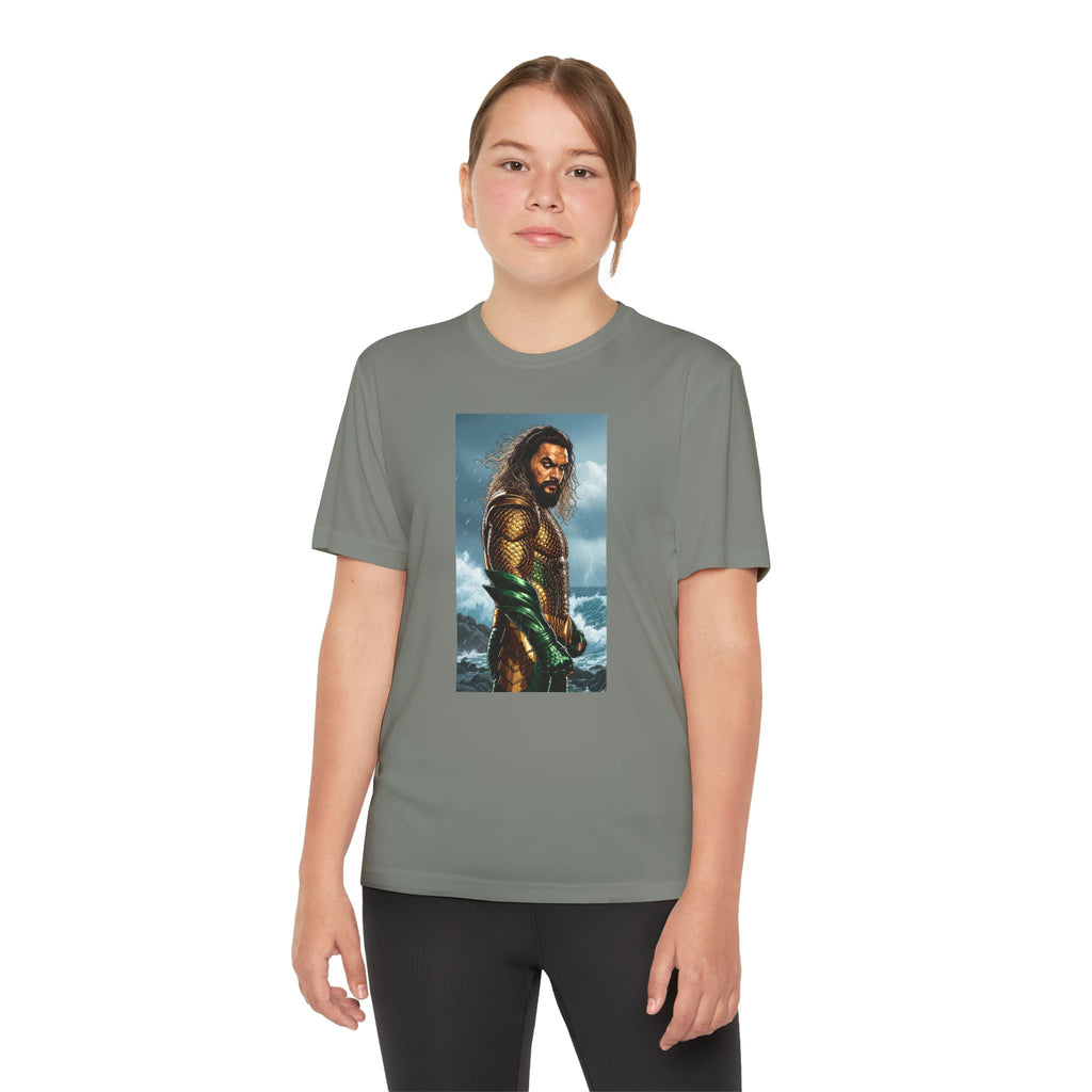 Aquaman Superhero Youth Tee, Kids Superhero Shirt, Child Aquaman T-shirt, Comic Book Tee, Superhero Fan Gift