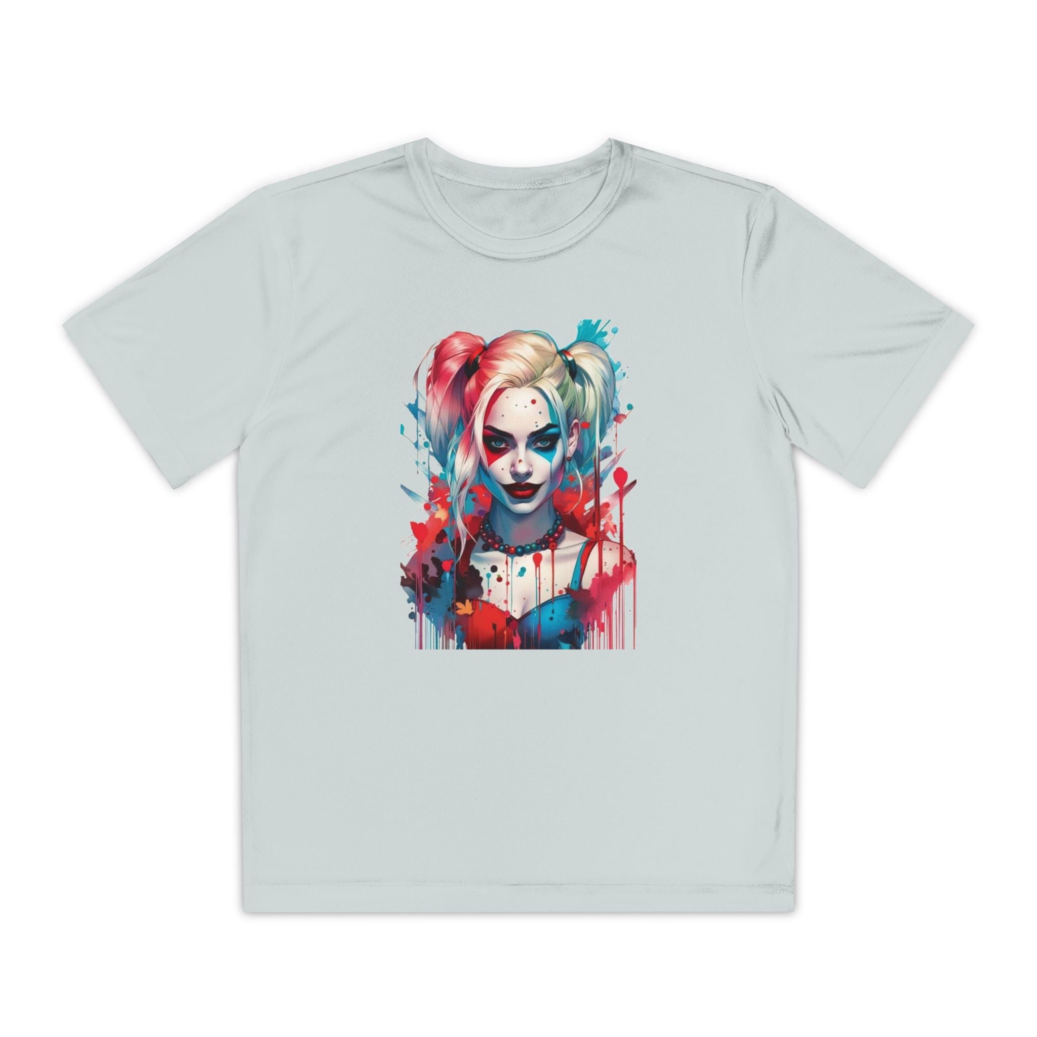 Superhero Youth T-Shirt Sports Graphic Tee, Cool Athletic Shirt for Kids