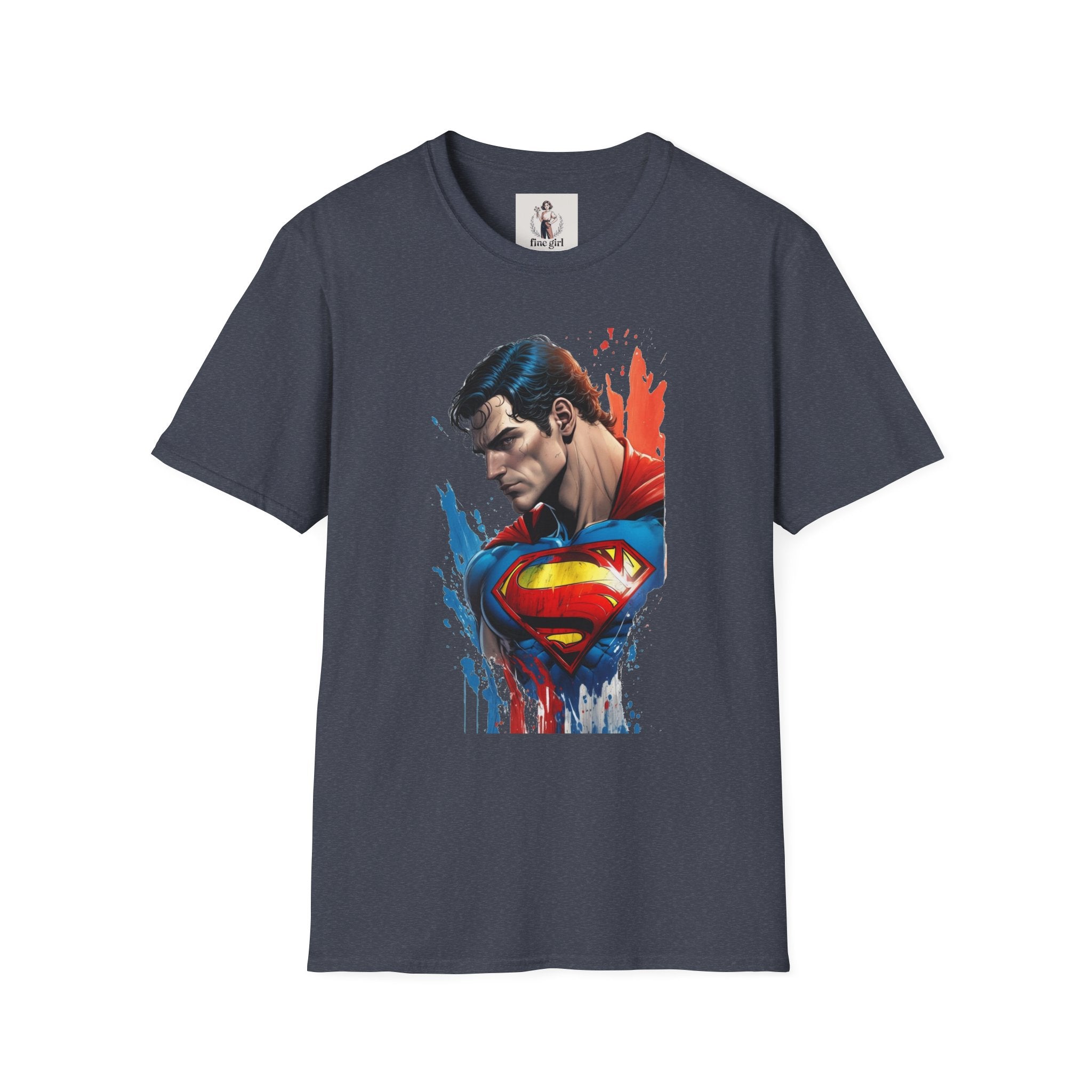 Superman Hero Unisex Softstyle T-Shirt