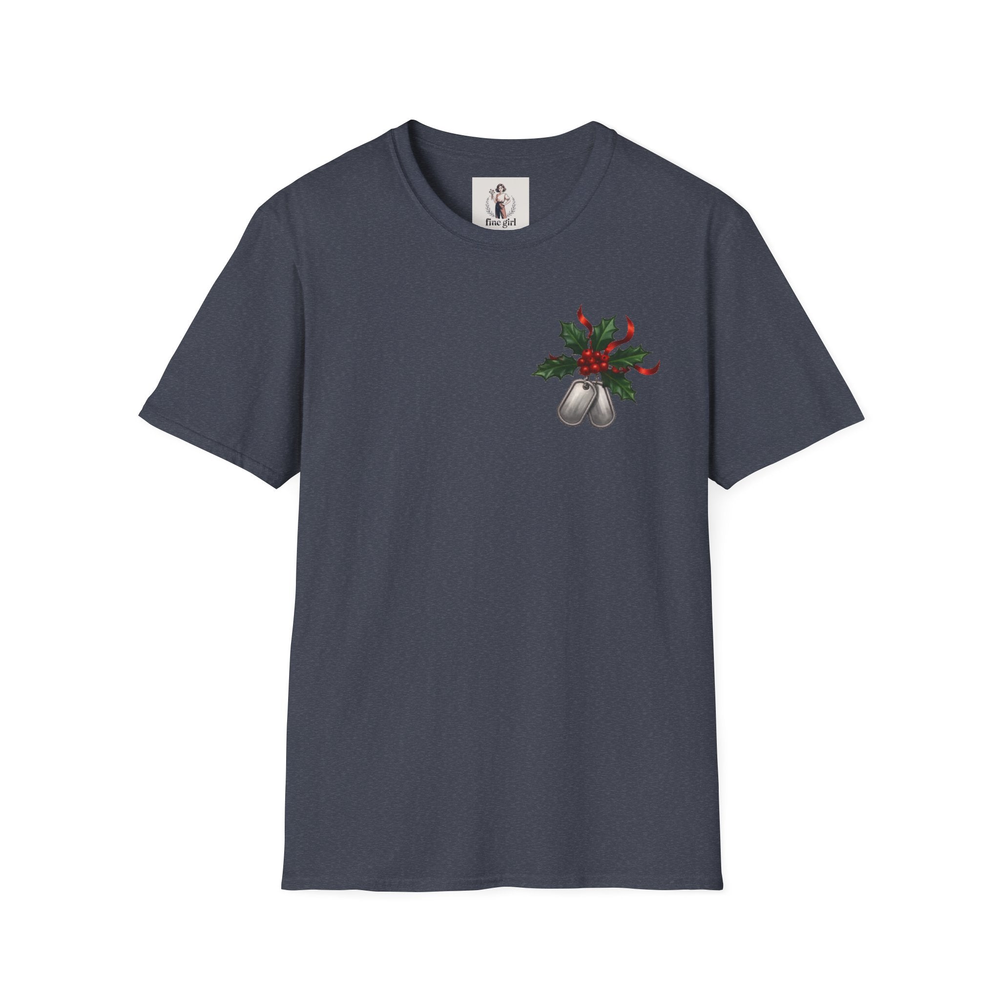 Yule Guard Patriotic Christmas Holiday ~ Unisex Softstyle T-Shirt