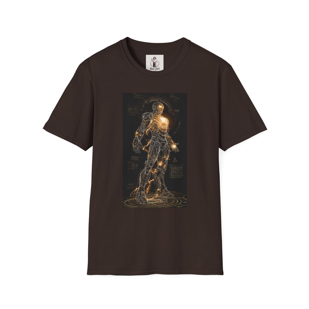 Ironman Superhero Marvel Unisex Softstyle T-Shirt, Comic Book Tee, Geeky Clothing, Cosplay Costume Top