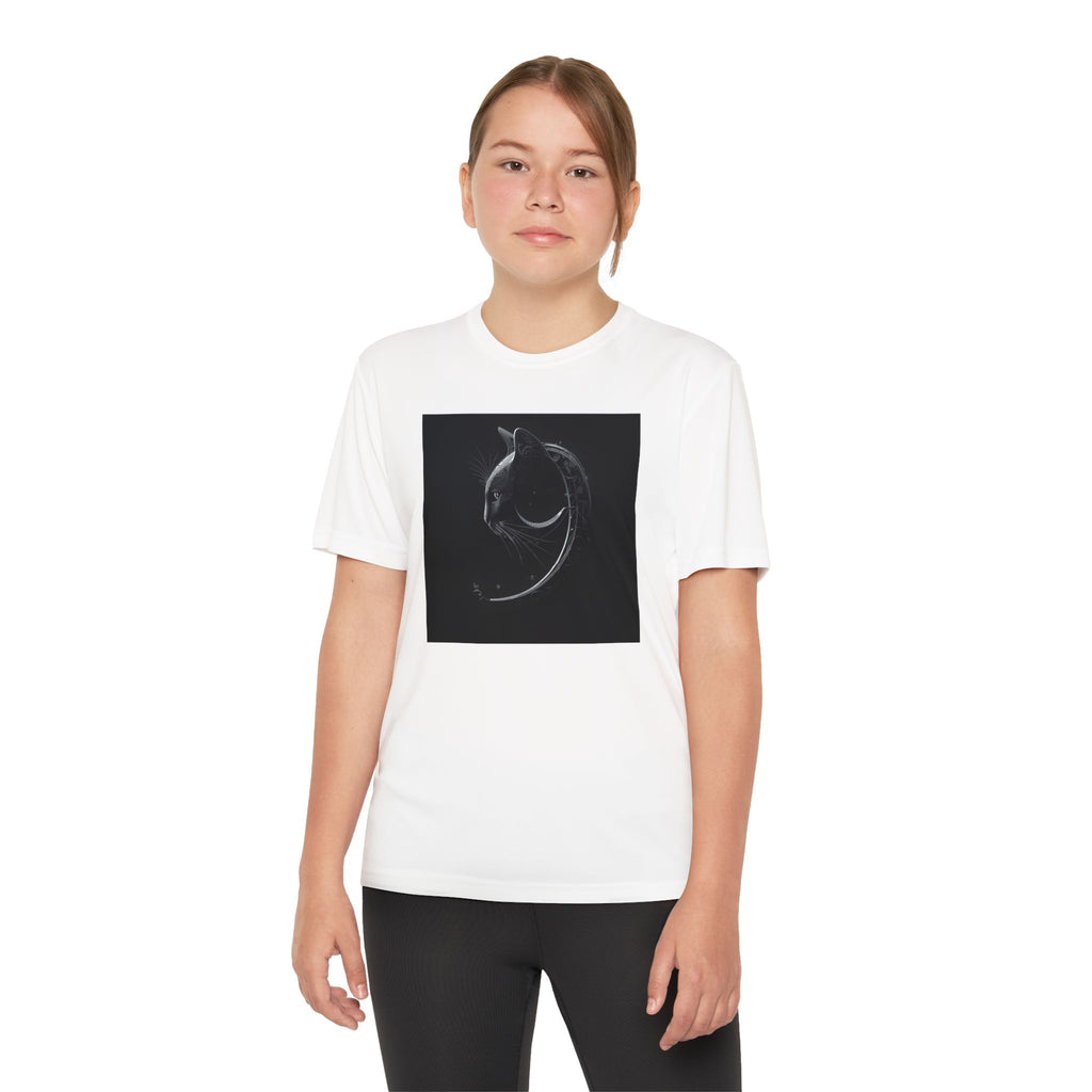 Youth Tee Shirt, Kids Animal Graphic Top, Cute Black and White Tee, Children's Zoo Theme Shirt, Bamboo Bear