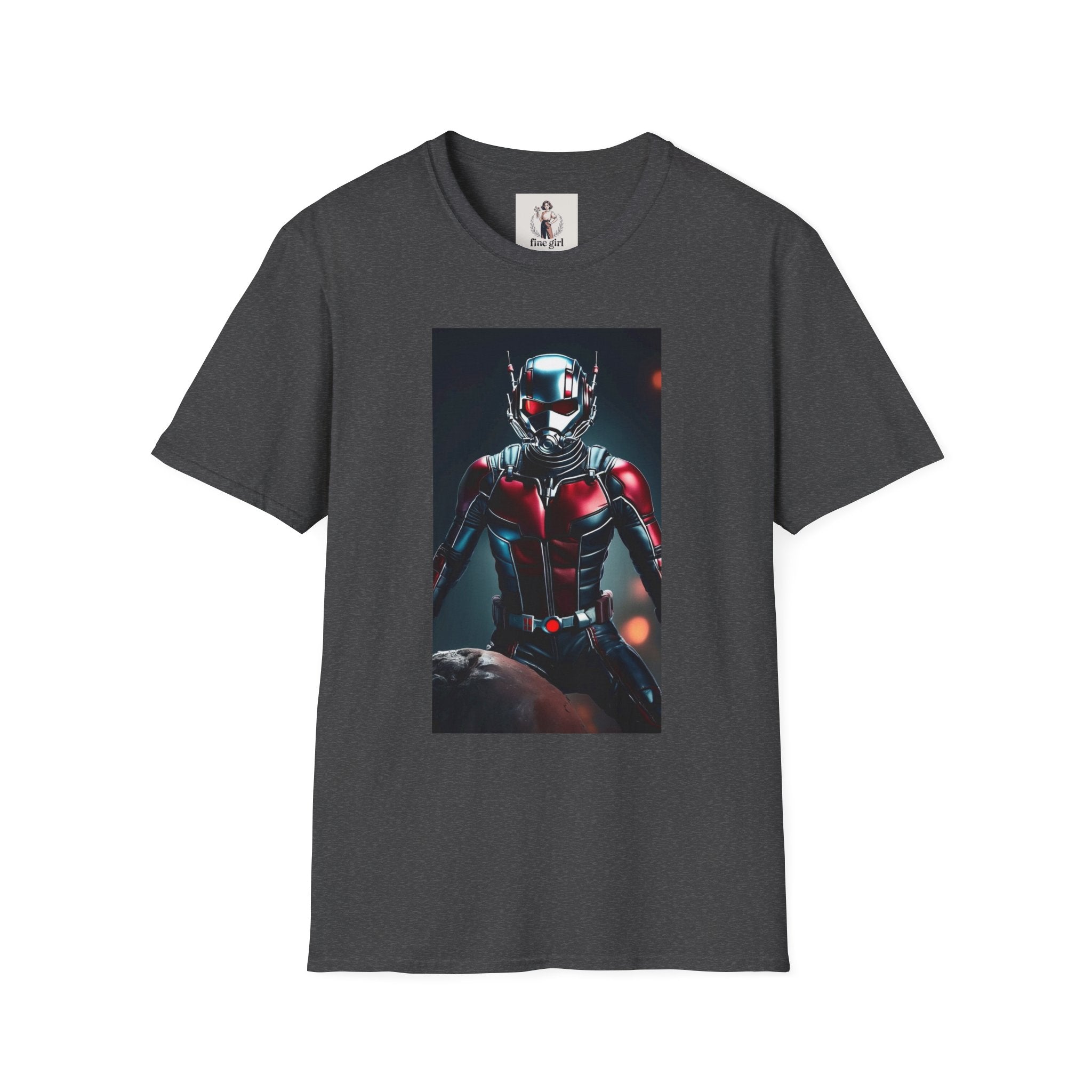 Antman Superhero Marvel Unisex Softstyle T-Shirt, Comic Book Tee, Geeky Clothing, Cosplay Costume Top