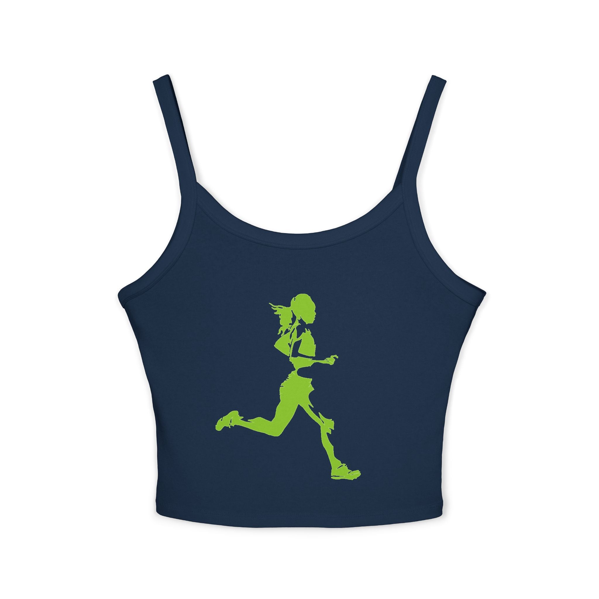 Running Woman Tank Top, Athletic Workout Top, Fitness Sleeveless Shirt, Jogging Muscle Tee, Exercise Gym Cami