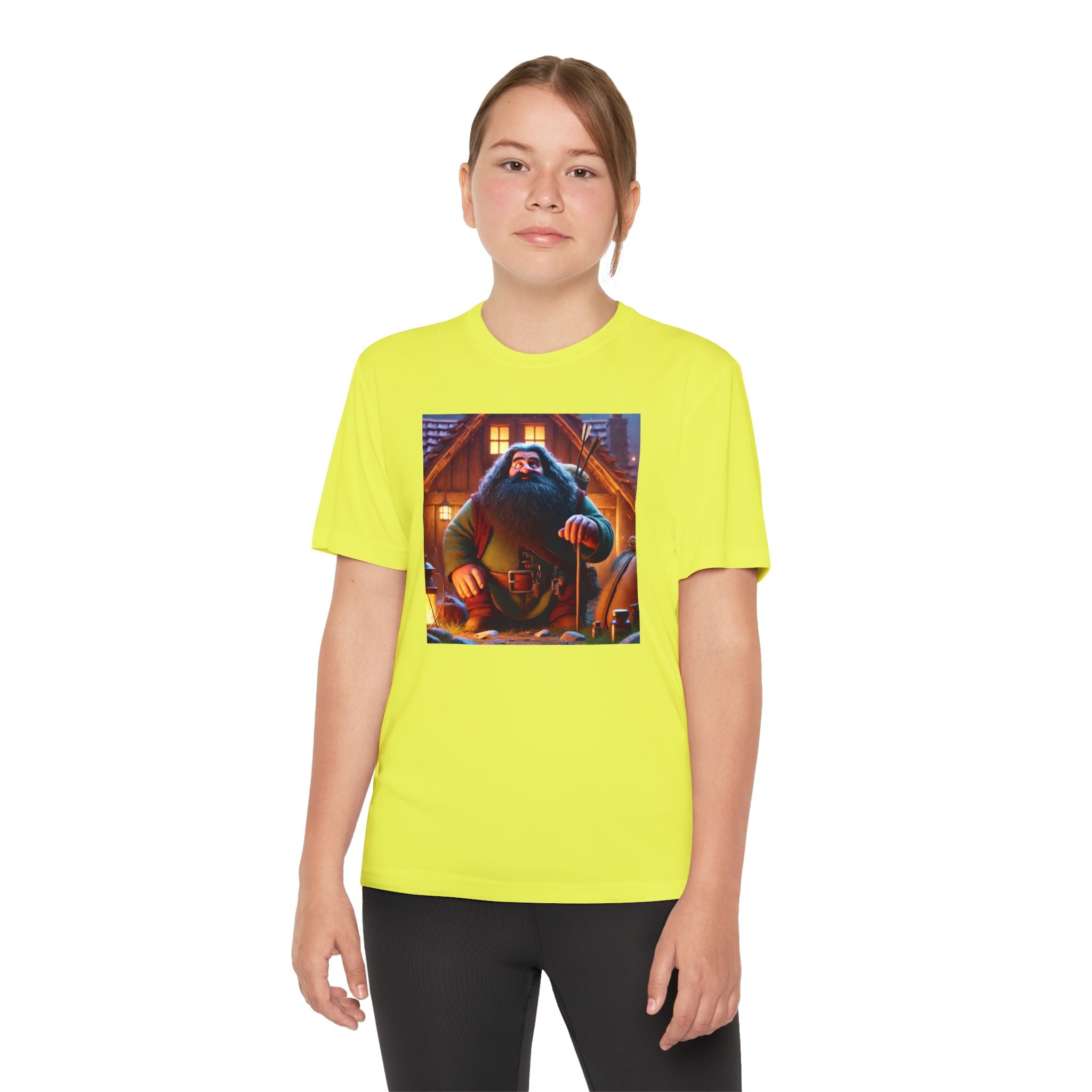 Youth Competitor Tee - Harry Potter, Wizard School Shirt, Magical Kids Top, Hogwarts Fan Gift, Sorcerer's Stone T-Shirt