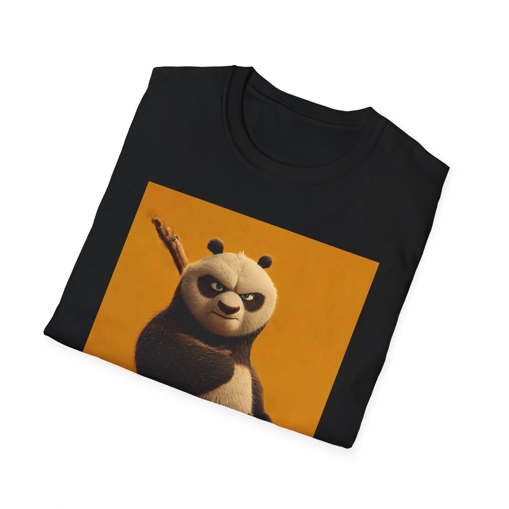 Kung Fu Panda Unisex Softstyle T-Shirt, DreamWorks Animation Youth Competitor Tee, Graphic Tee, Movie Fan Gift, Cult Classic Shirt, Comfy