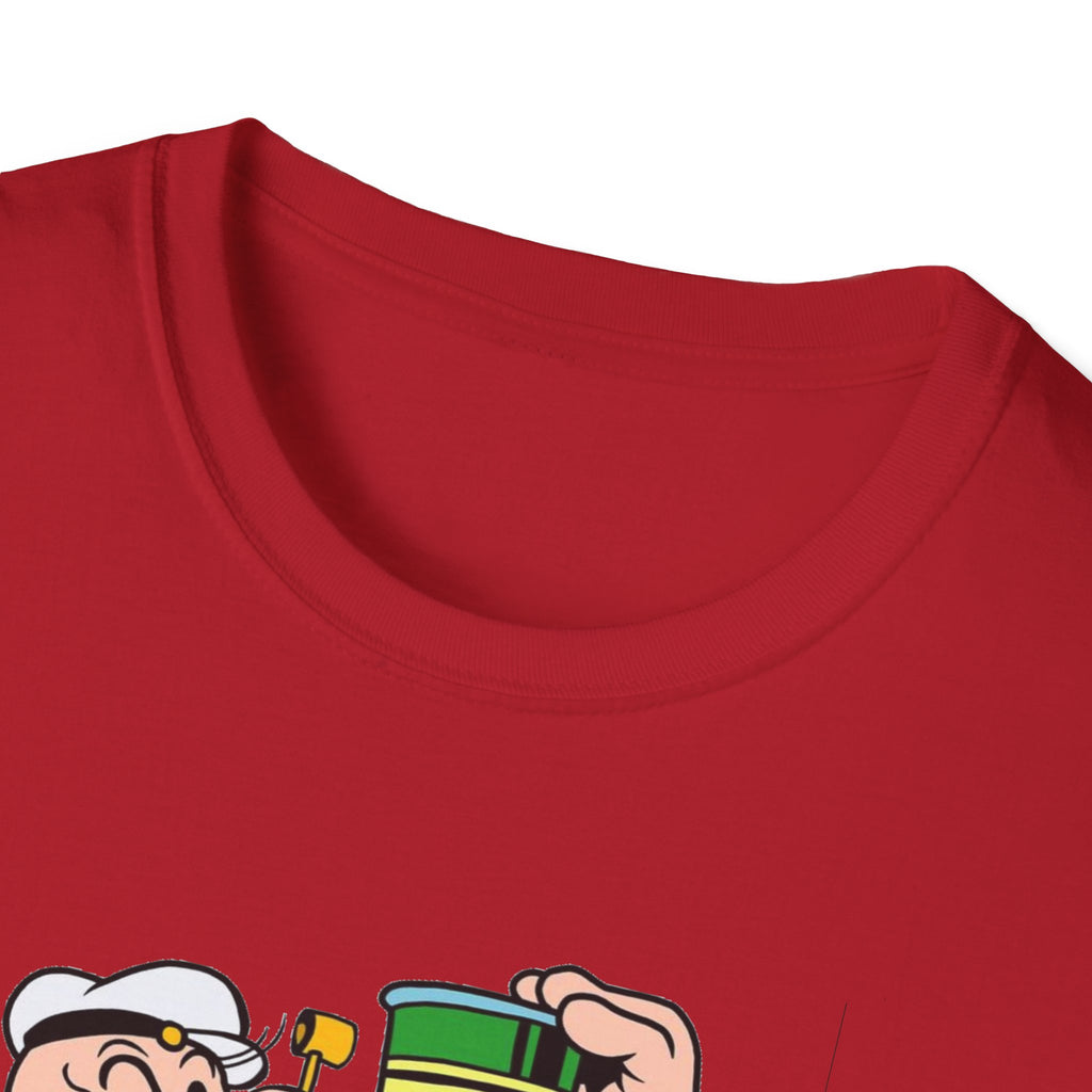 Retro Popeye TV Cartoon T-Shirt
