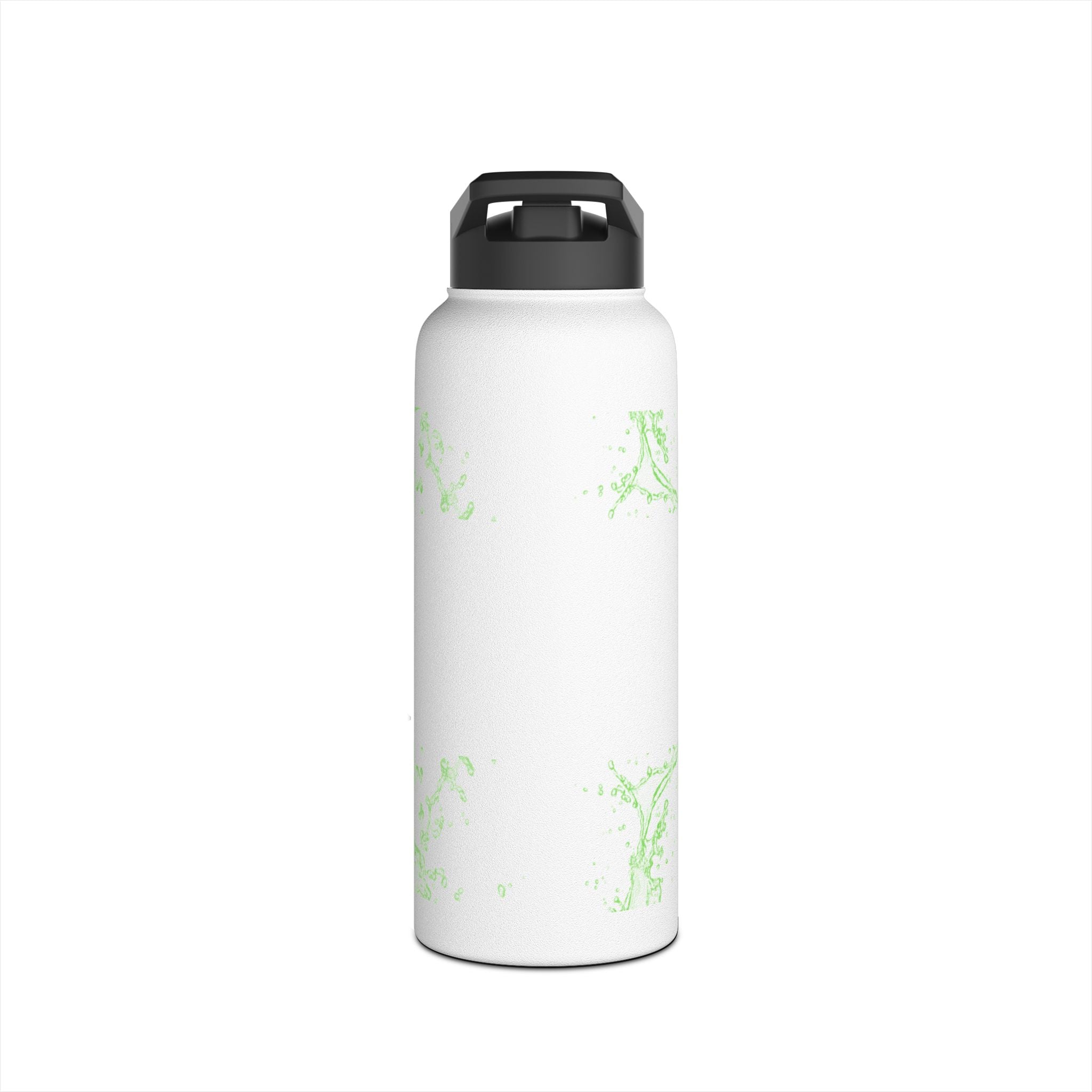 H2O Stainless Steel Water Bottle, Eco-Friendly Hydration for Travel, Sports, Yoga, Gifts, Outdoor Adventures