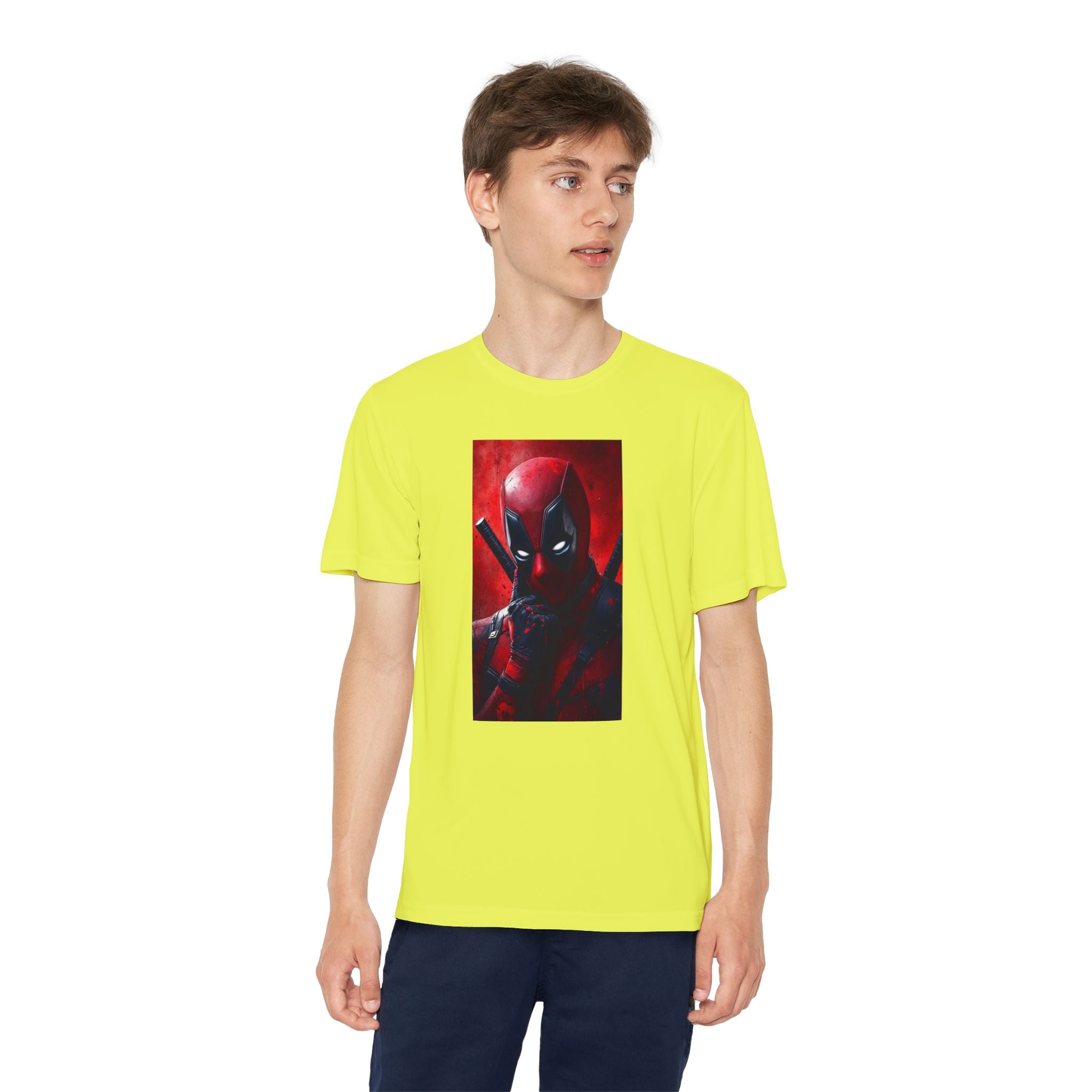 Deadpool Superhero Marvel Patriotic, Kids Graphic T-Shirt, Boys Hero Top, Girls Comic Book Clothing, Birthday