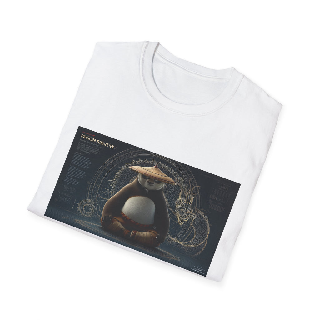 Kung Fu Panda Unisex Softstyle T-Shirt, DreamWorks Animation Youth Competitor Tee, Graphic Tee, Movie Fan Gift, Cult Classic Shirt, Comfy