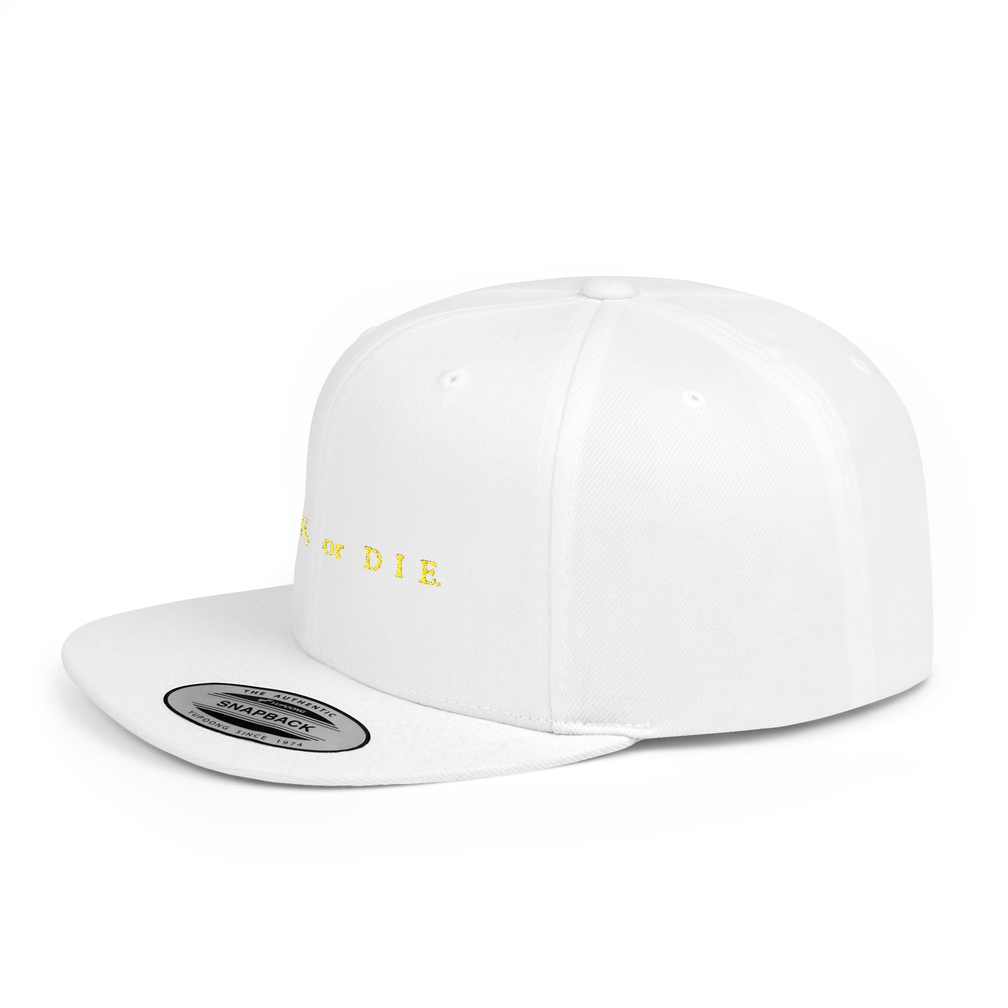Join Or Die ~ Stylish Flat Bill Snapback Hat