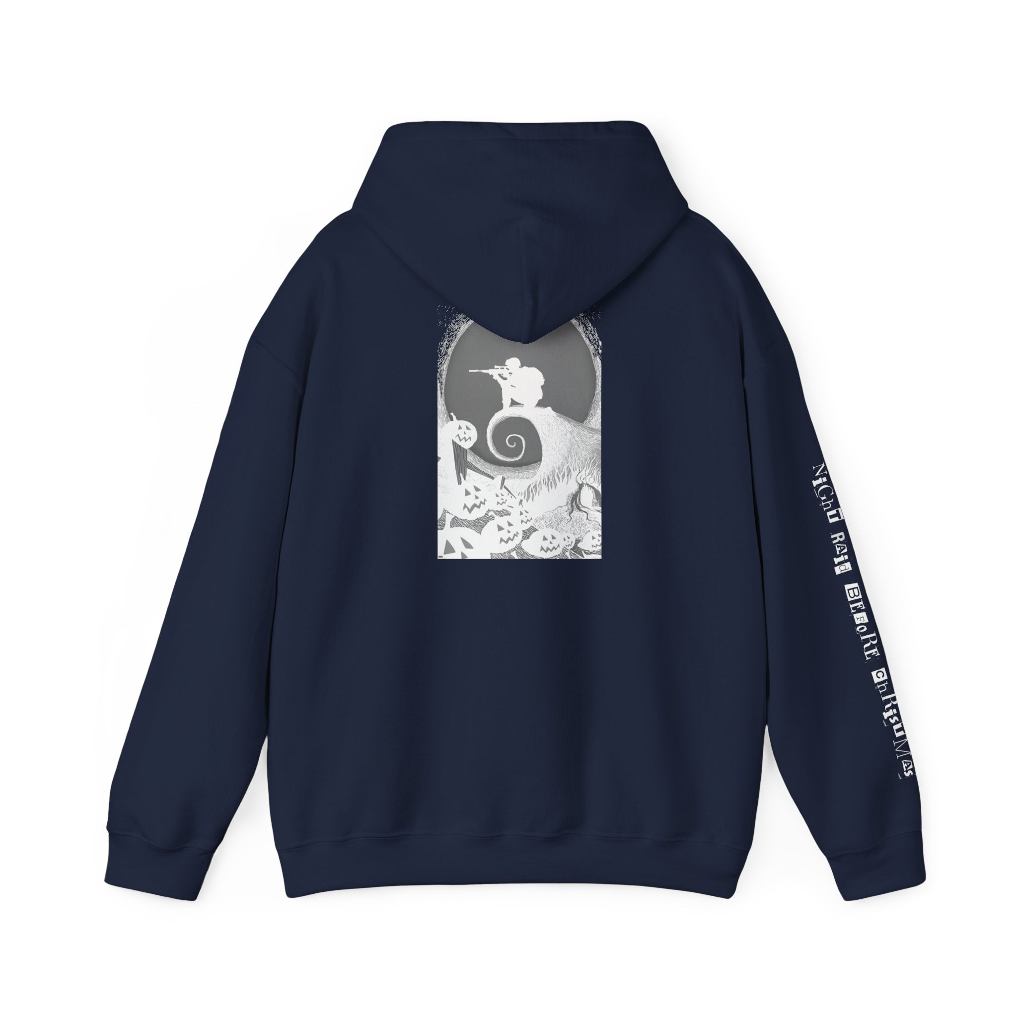 Night Raid Before Christmas Patriotic Hoodie ~ Rebel Spirit Unisex Hoodie
