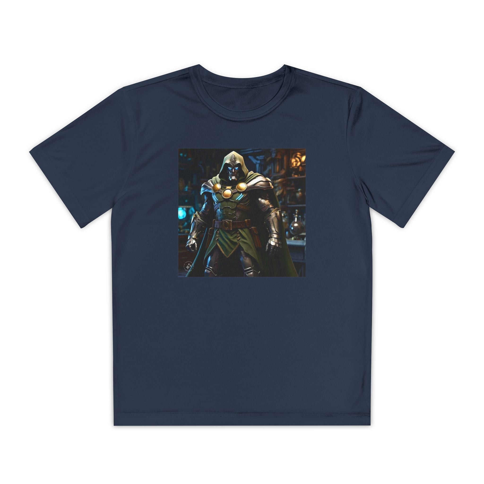Dr Doom Superhero Marvel Patriotic, Kids Graphic T-Shirt, Boys Hero Top, Girls Comic Book Clothing, Birthday