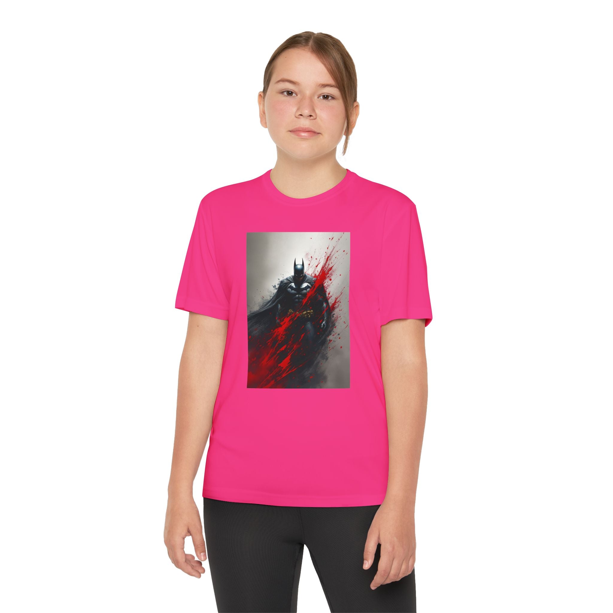 Batman Superhero Marvel Patriotic, Kids Graphic T-Shirt, Boys Hero Top, Girls Comic Book Clothing, Birthday