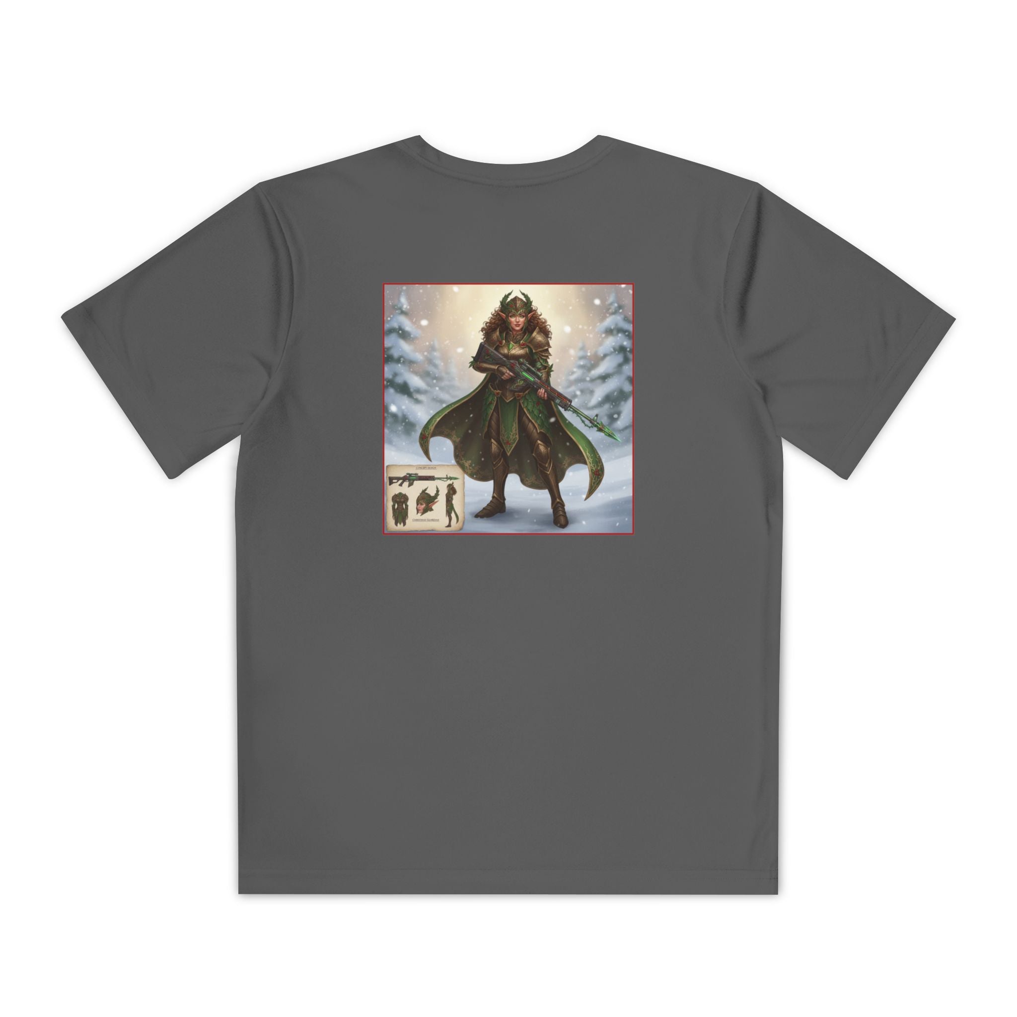 Yule Guard Patriotic Christmas Holiday ~ Youth T-Shirt, Unisex Softstyle T-Shirt