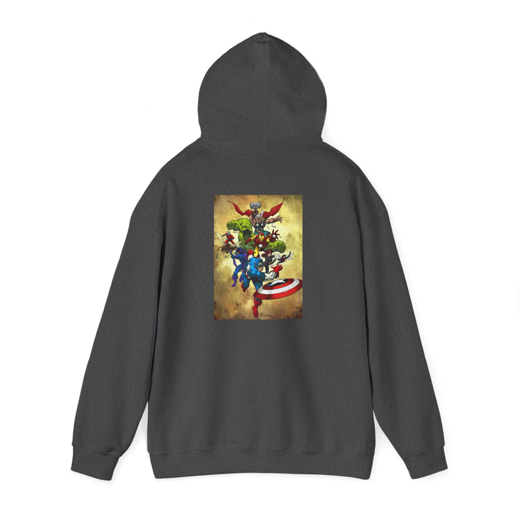 Hooded Sweatshirt - The Avengers Design