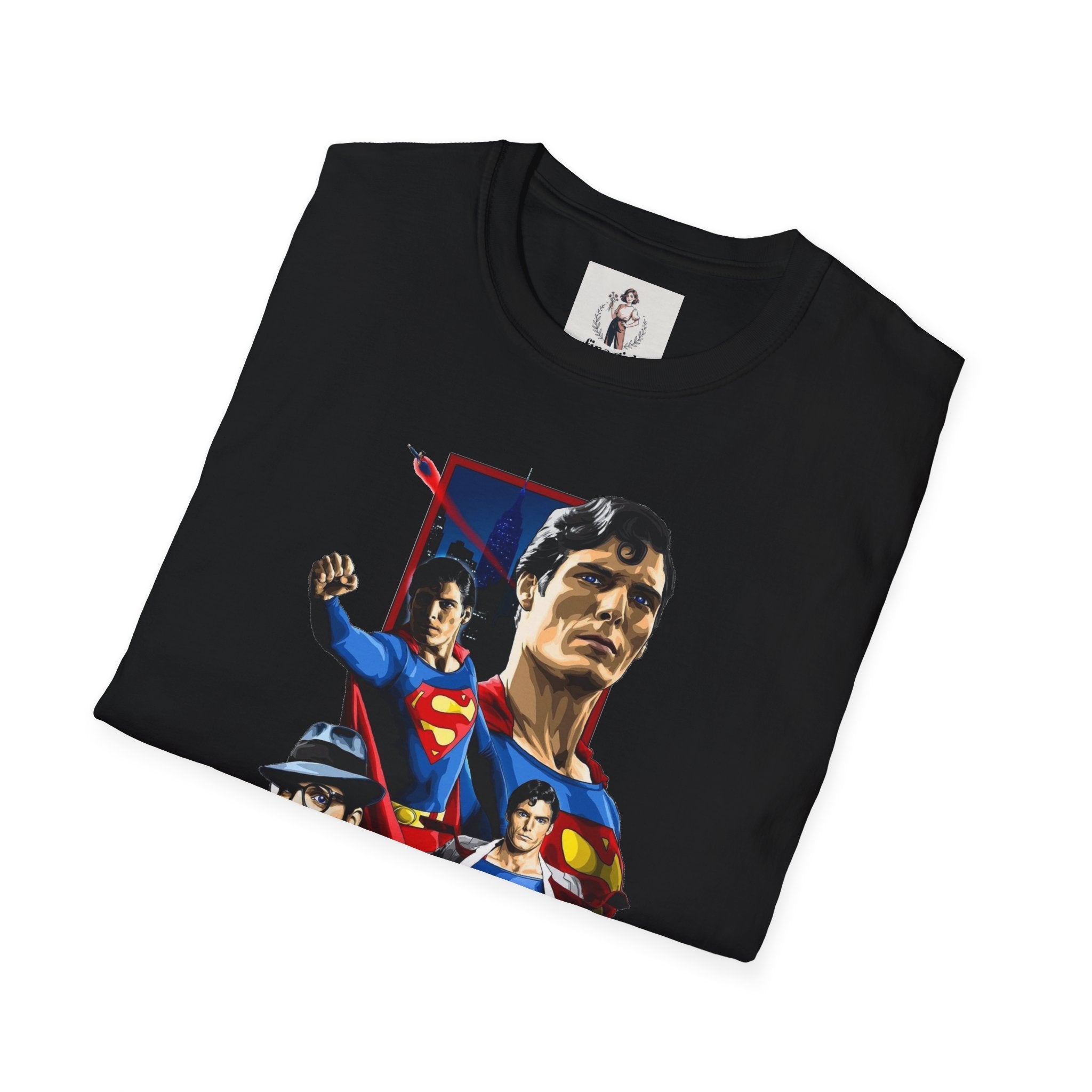 Superman Hero Unisex Softstyle T-Shirt