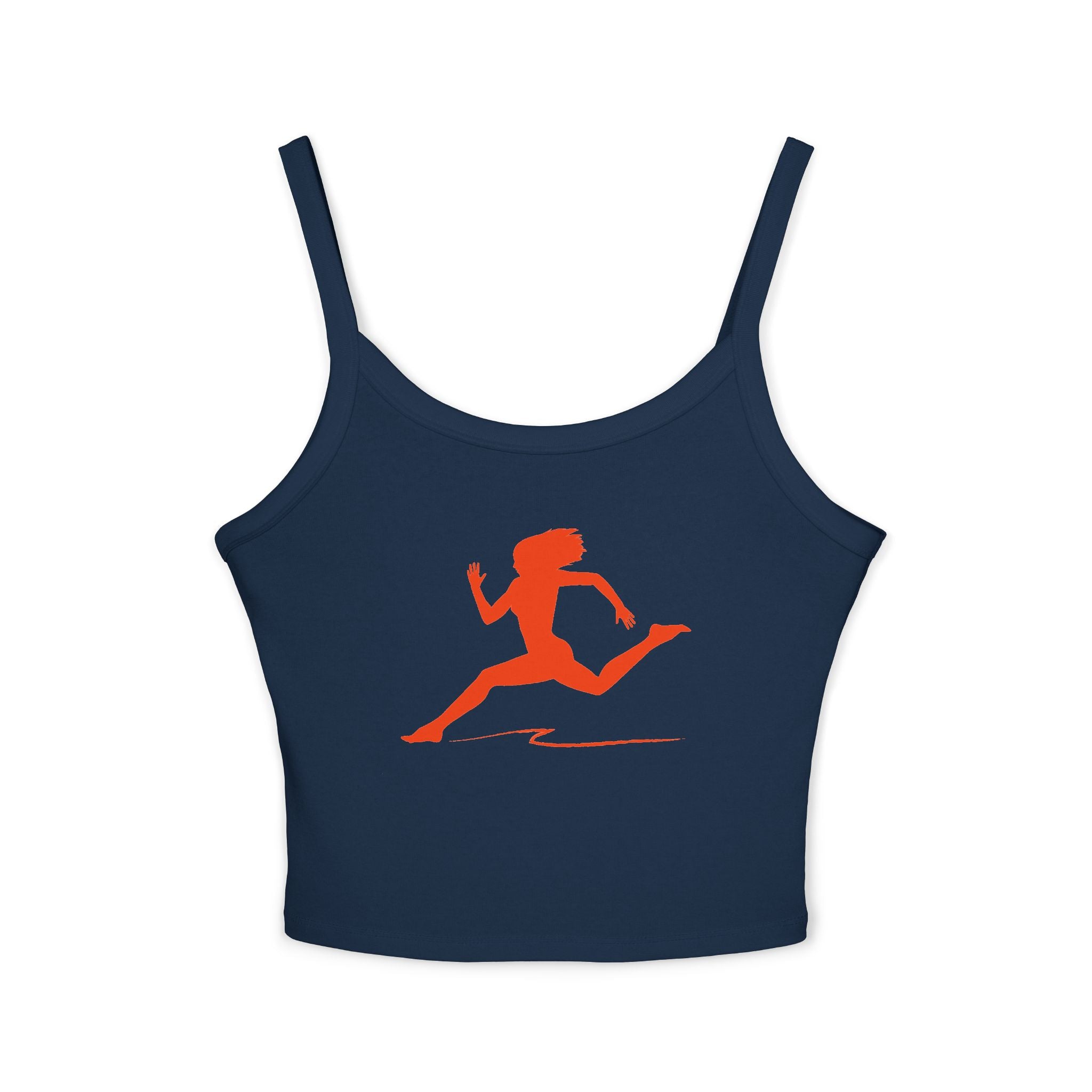 Running Woman Tank Top, Athletic Workout Top, Fitness Sleeveless Shirt, Jogging Muscle Tee, Exercise Gym Cami