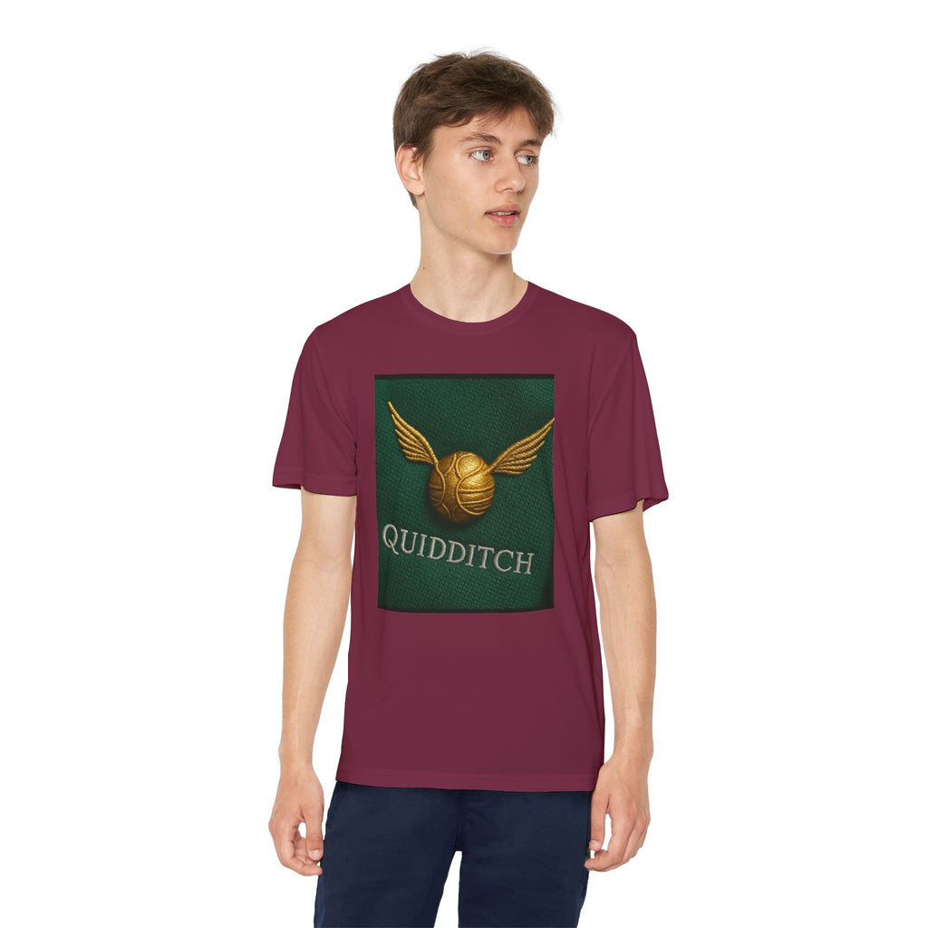 Youth Competitor Tee - Harry Potter, Wizard School Shirt, Magical Kids Top, Hogwarts Fan Gift, Sorcerer's Stone T-Shirt