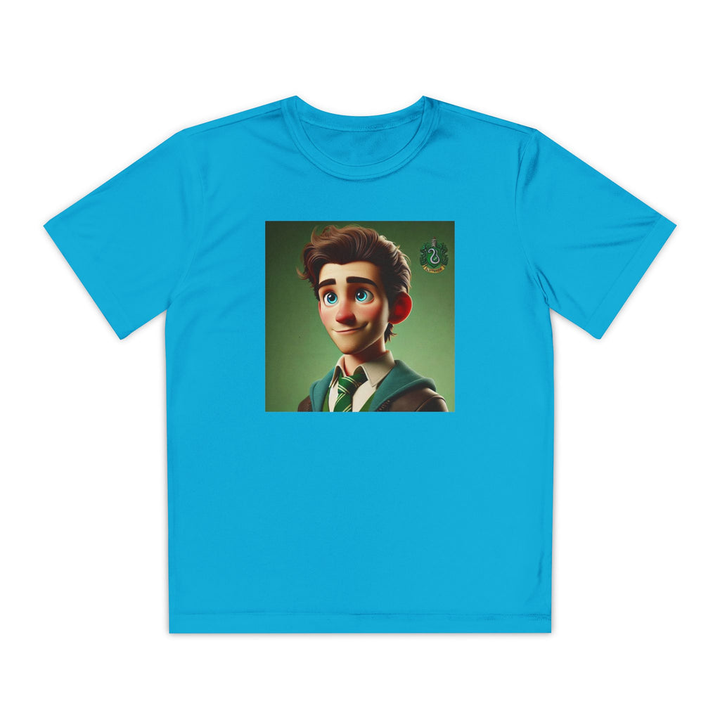 Youth Competitor Tee - Harry Potter, Wizard School Shirt, Magical Kids Top, Hogwarts Fan Gift, Sorcerer's Stone T-Shirt