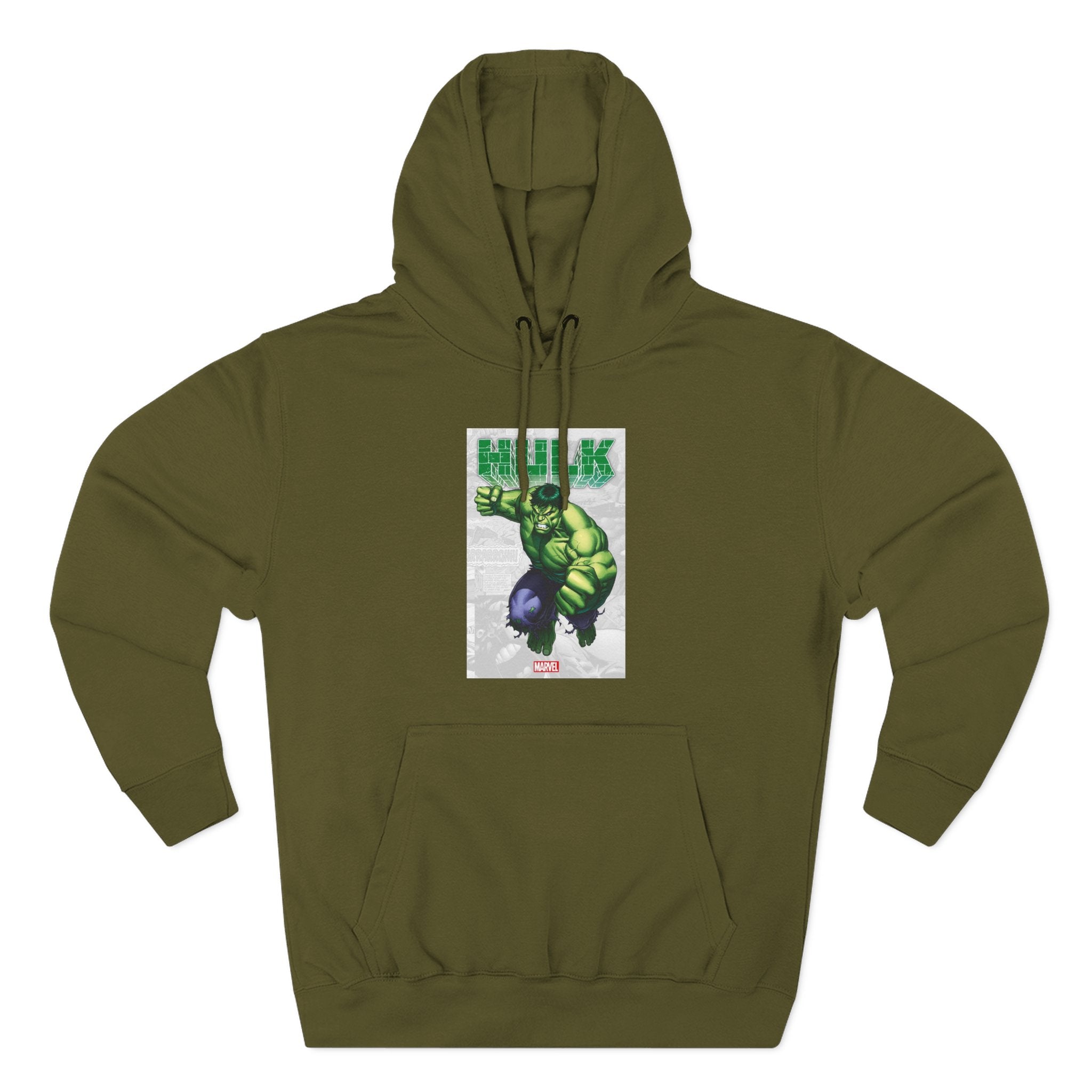 The Incredible Hulk Three-Panel Fleece Hoodie