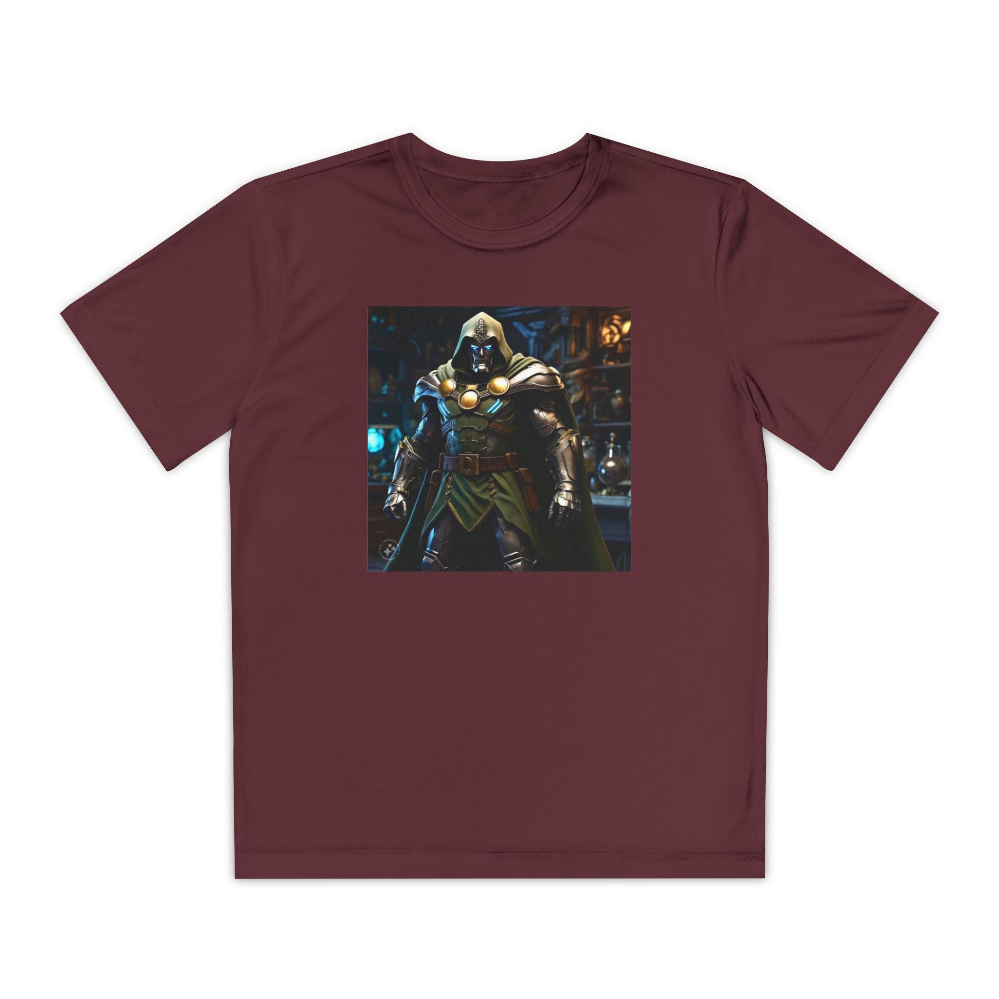 Dr Doom Superhero Marvel Patriotic, Kids Graphic T-Shirt, Boys Hero Top, Girls Comic Book Clothing, Birthday