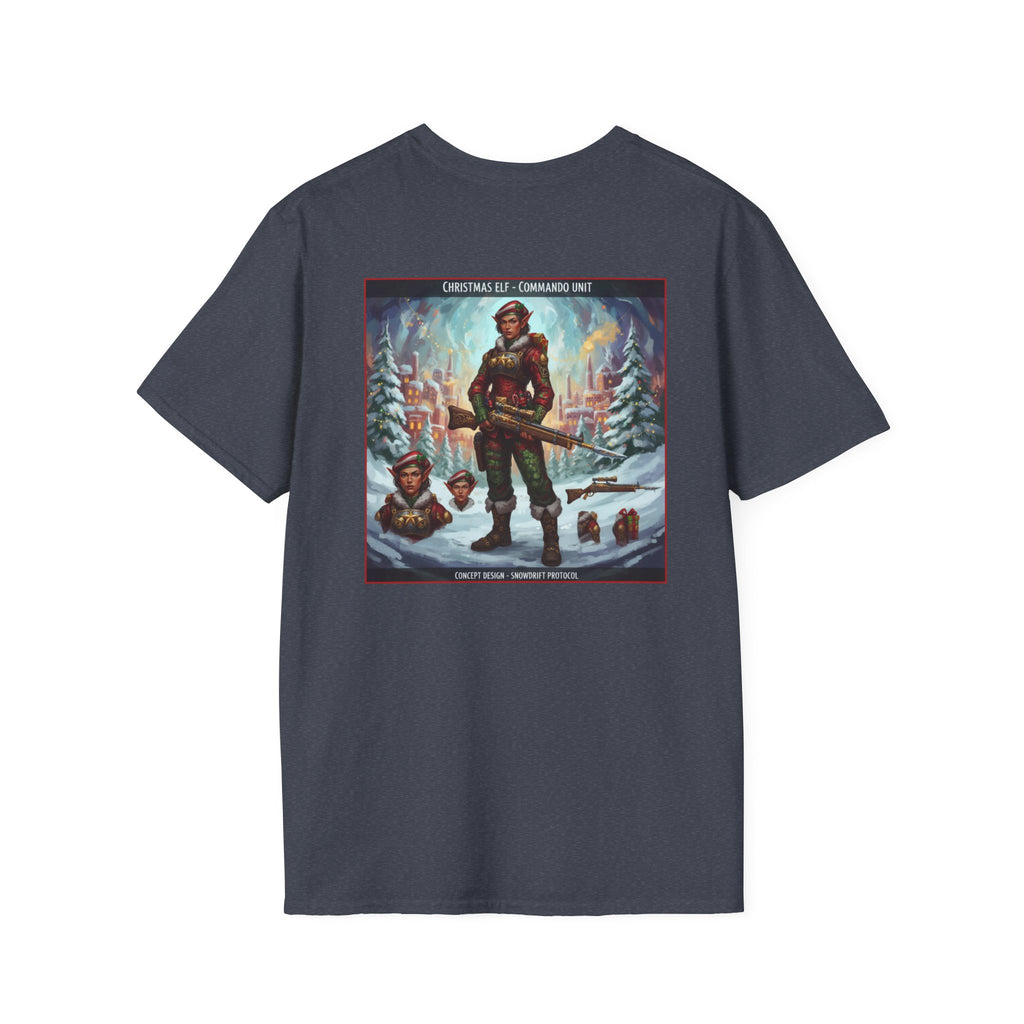 Yule Guard Patriotic Christmas Holiday ~ Unisex Softstyle T-Shirt