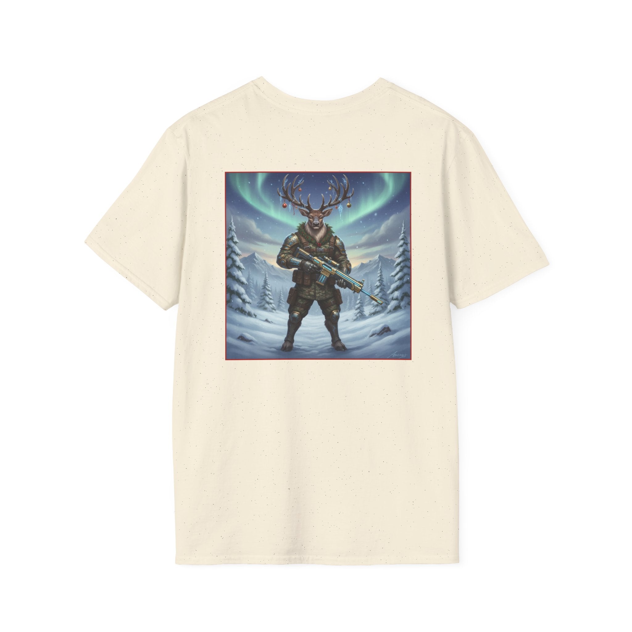 Yule Guard Patriotic Christmas Holiday ~ Unisex Softstyle T-Shirt