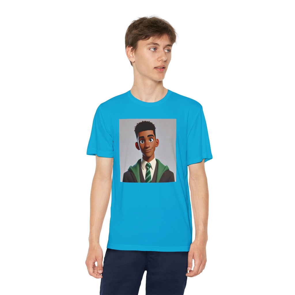Youth Competitor Tee - Harry Potter, Wizard School Shirt, Magical Kids Top, Hogwarts Fan Gift, Sorcerer's Stone T-Shirt