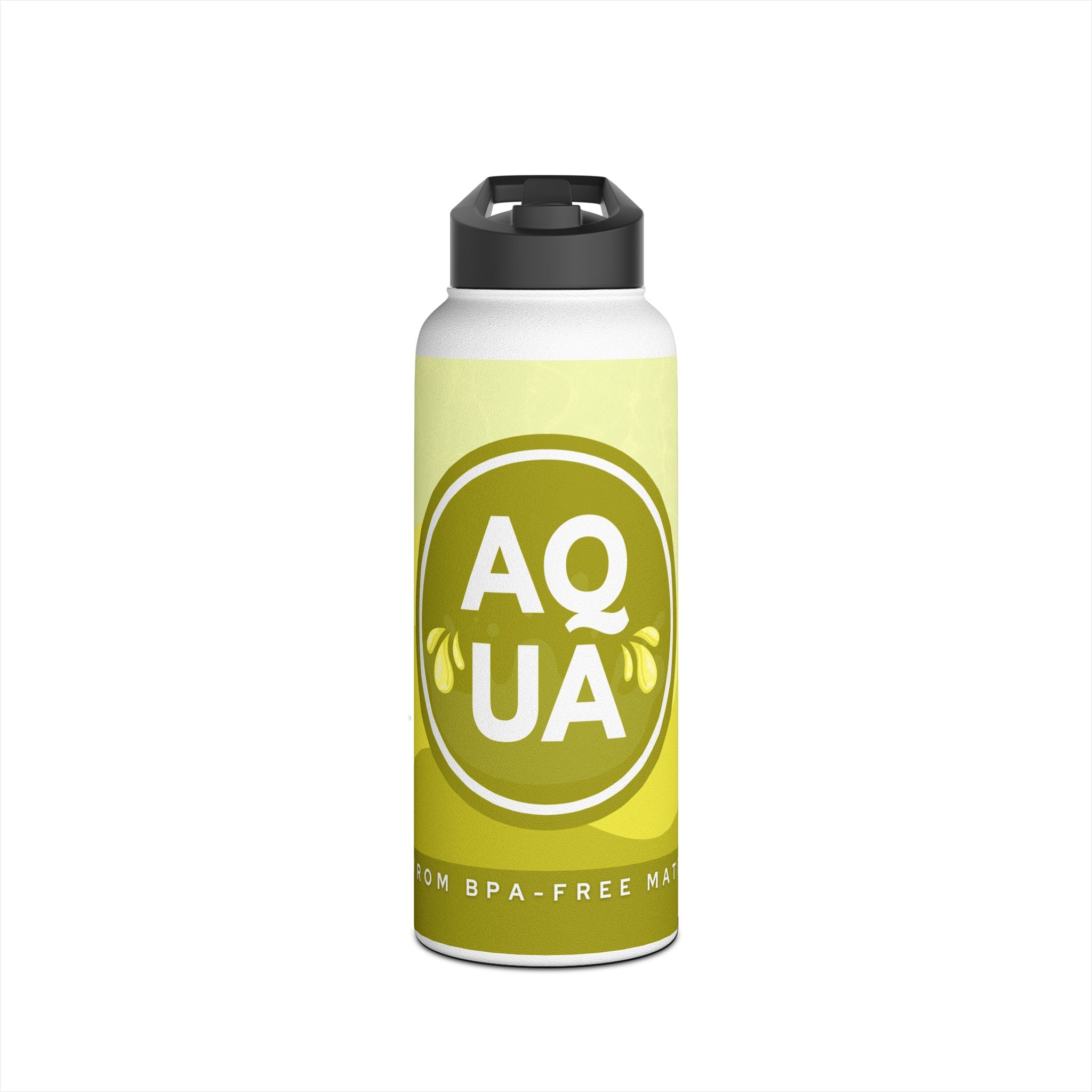 Aqua Stainless Steel Water Bottle, Eco-Friendly Hydration for Travel, Sports, Yoga, Gifts, Outdoor Adventures